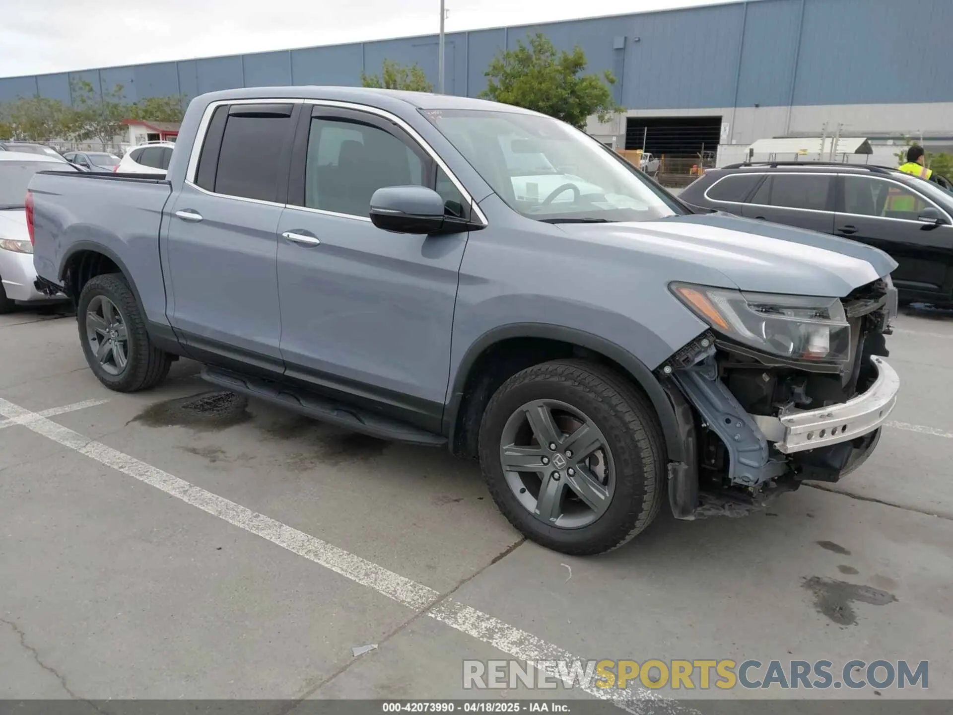1 Photograph of a damaged car 5FPYK3F77PB001491 HONDA RIDGELINE 2023