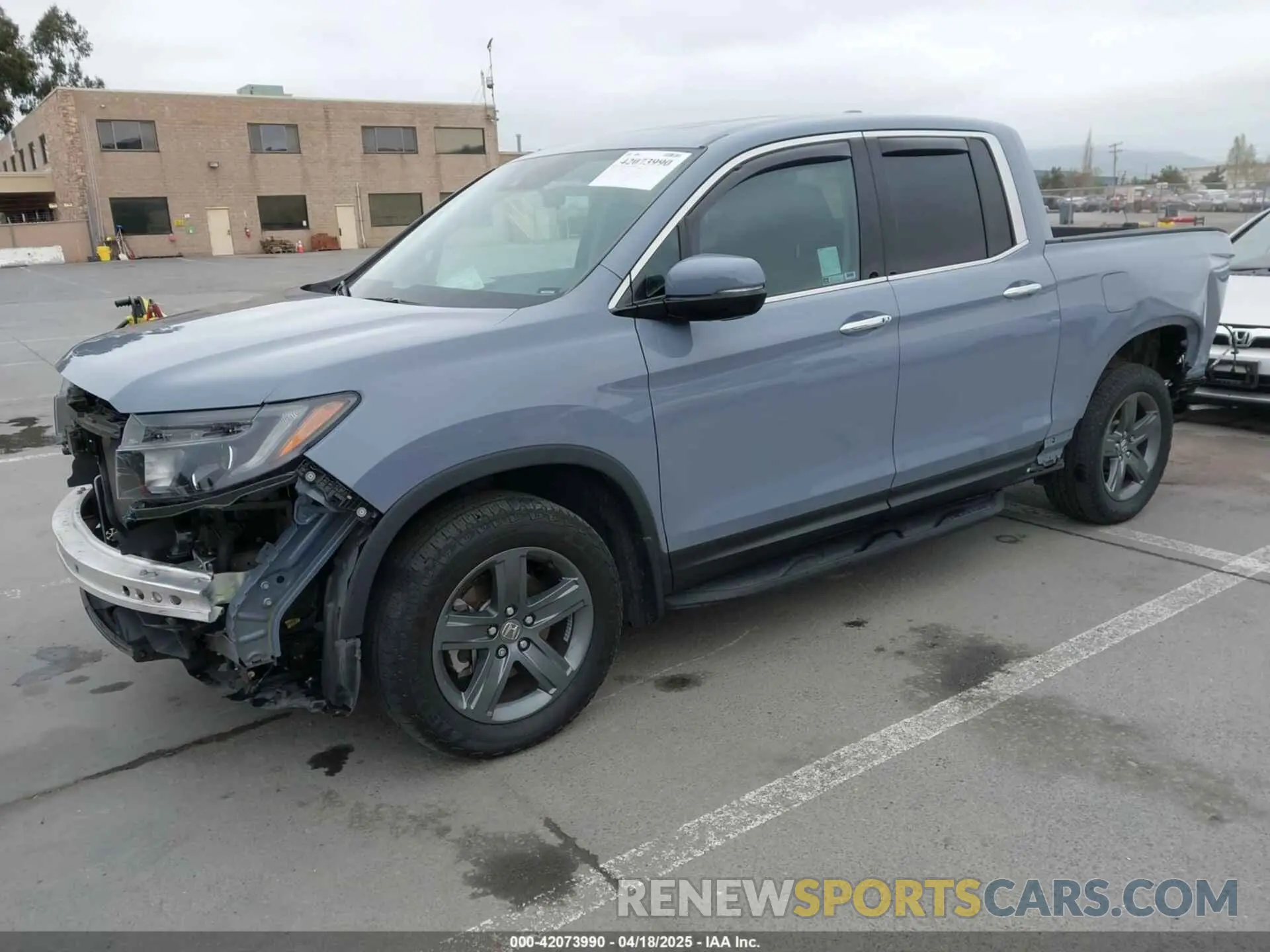 2 Photograph of a damaged car 5FPYK3F77PB001491 HONDA RIDGELINE 2023