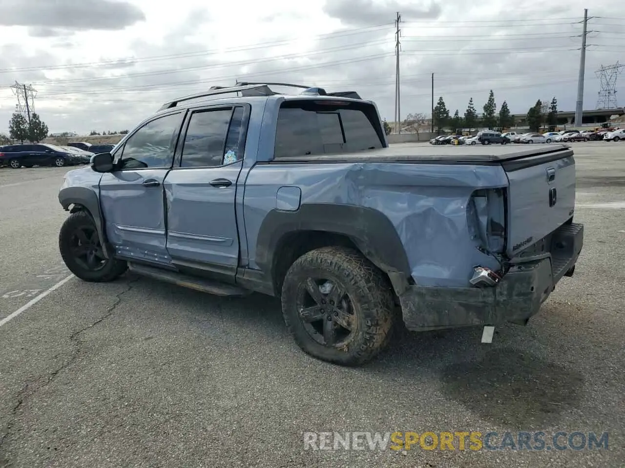 2 Photograph of a damaged car 5FPYK3F77PB030280 HONDA RIDGELINE 2023