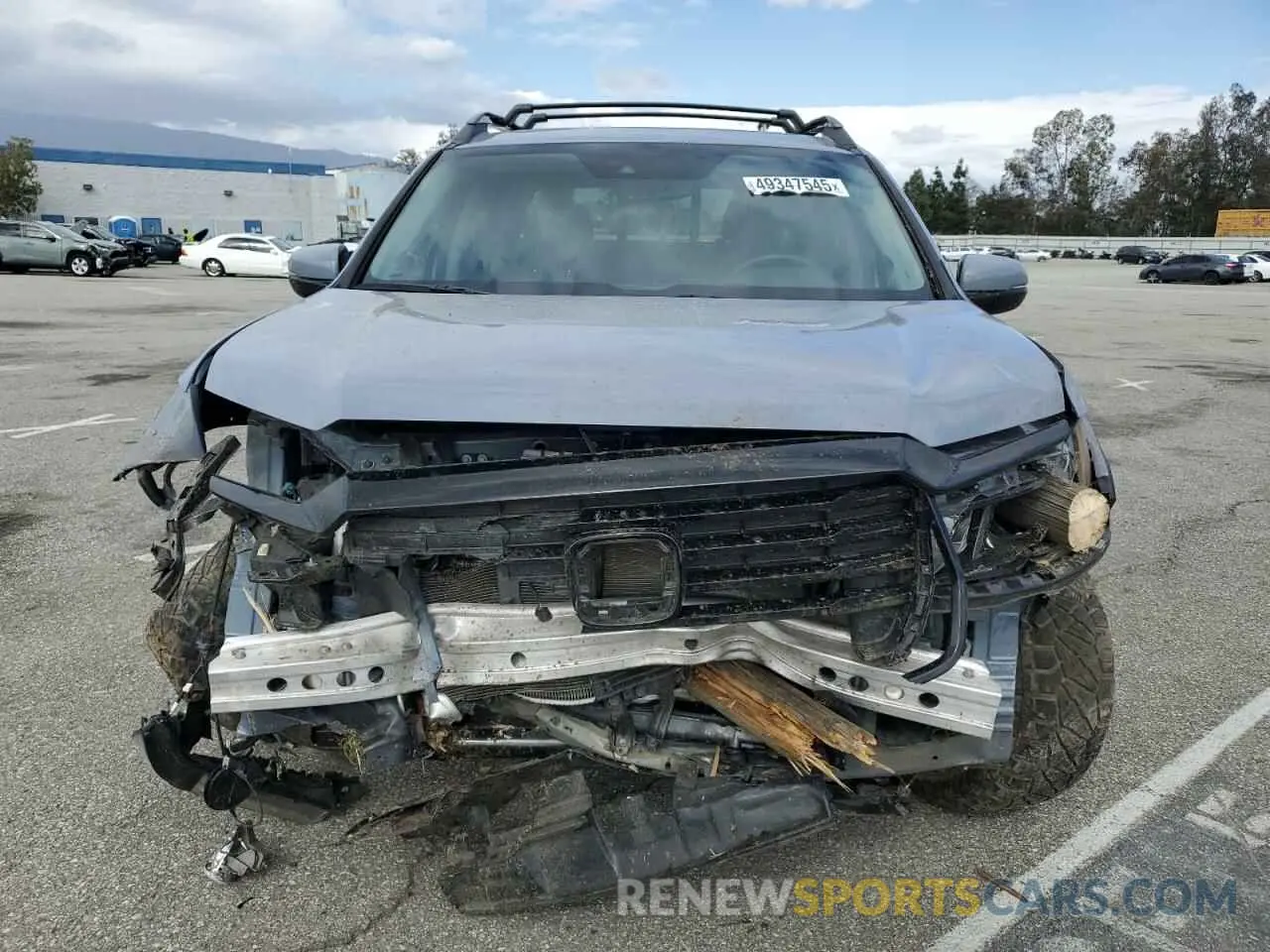 5 Photograph of a damaged car 5FPYK3F77PB030280 HONDA RIDGELINE 2023