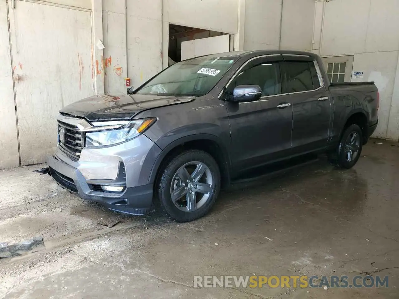 1 Photograph of a damaged car 5FPYK3F77PB043319 HONDA RIDGELINE 2023