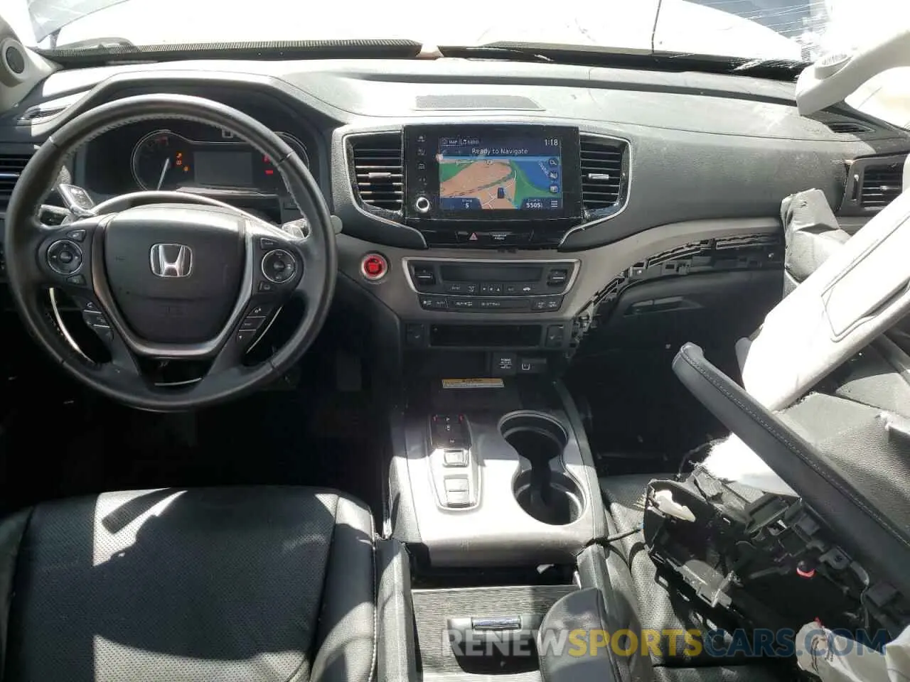 8 Photograph of a damaged car 5FPYK3F78PB010961 HONDA RIDGELINE 2023