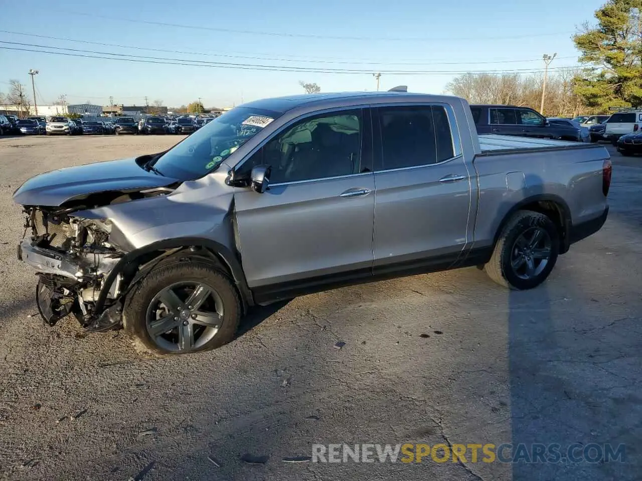 1 Photograph of a damaged car 5FPYK3F78PB018560 HONDA RIDGELINE 2023