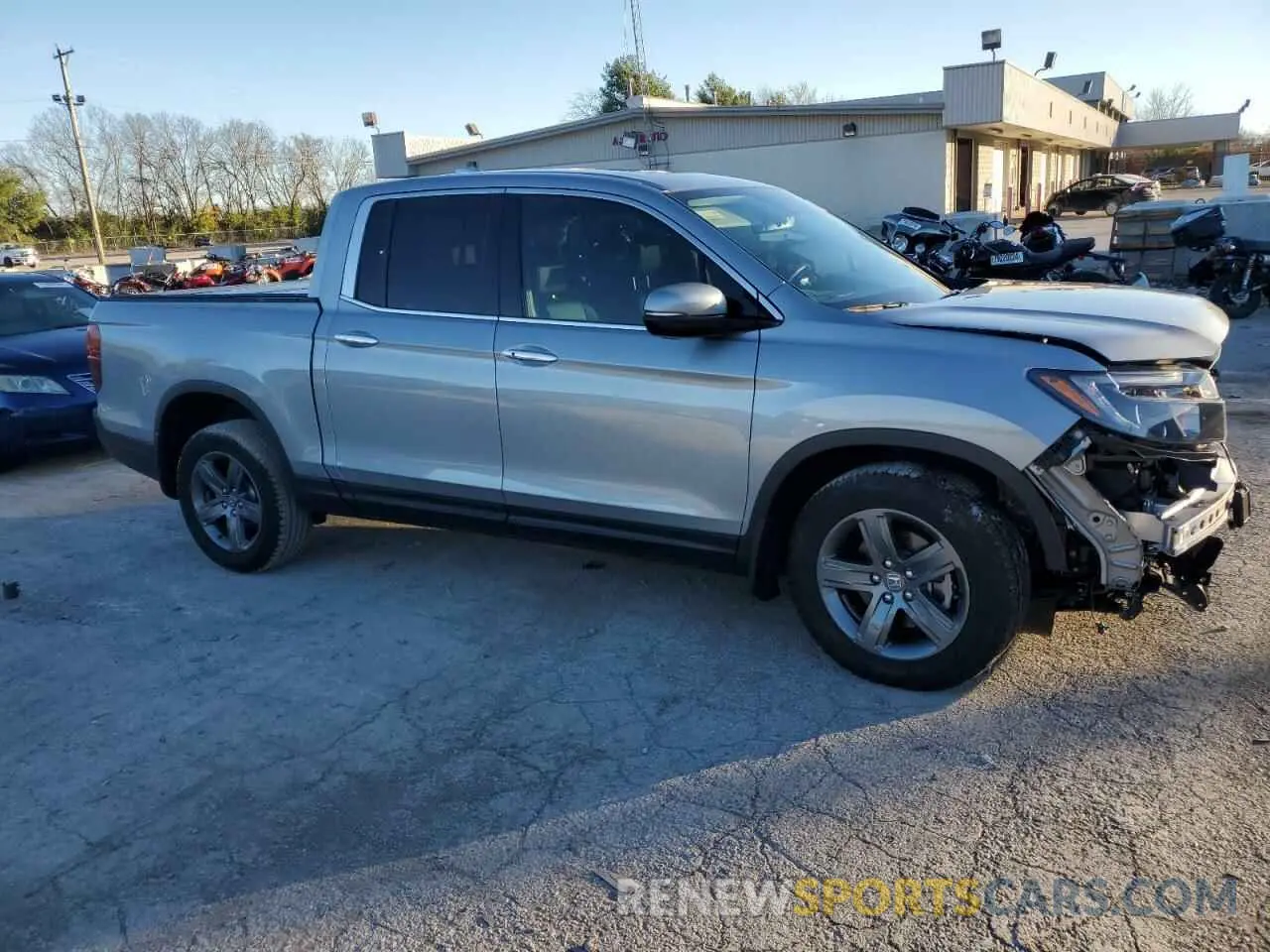4 Photograph of a damaged car 5FPYK3F78PB018560 HONDA RIDGELINE 2023