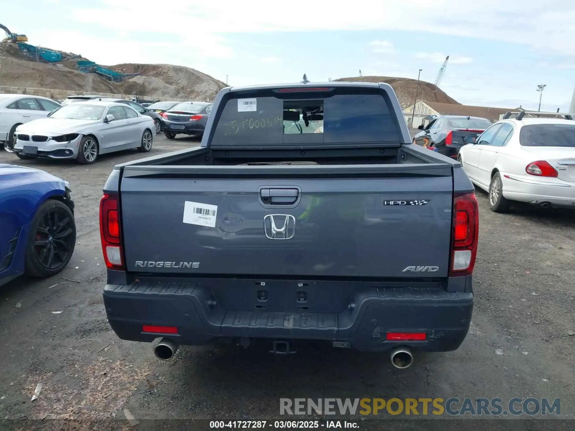 16 Photograph of a damaged car 5FPYK3F78PB064633 HONDA RIDGELINE 2023