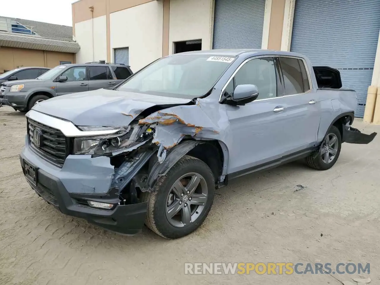 1 Photograph of a damaged car 5FPYK3F79PB046254 HONDA RIDGELINE 2023