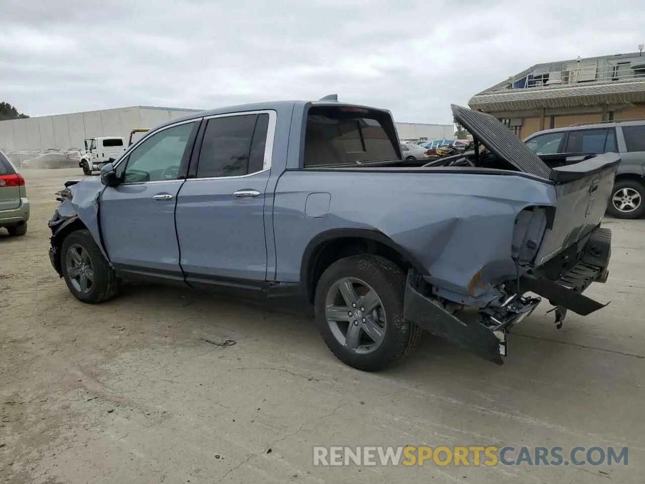 2 Photograph of a damaged car 5FPYK3F79PB046254 HONDA RIDGELINE 2023