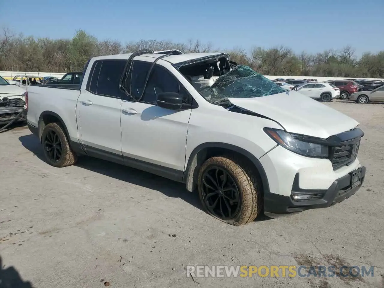 4 Photograph of a damaged car 5FPYK3F81PB034639 HONDA RIDGELINE 2023