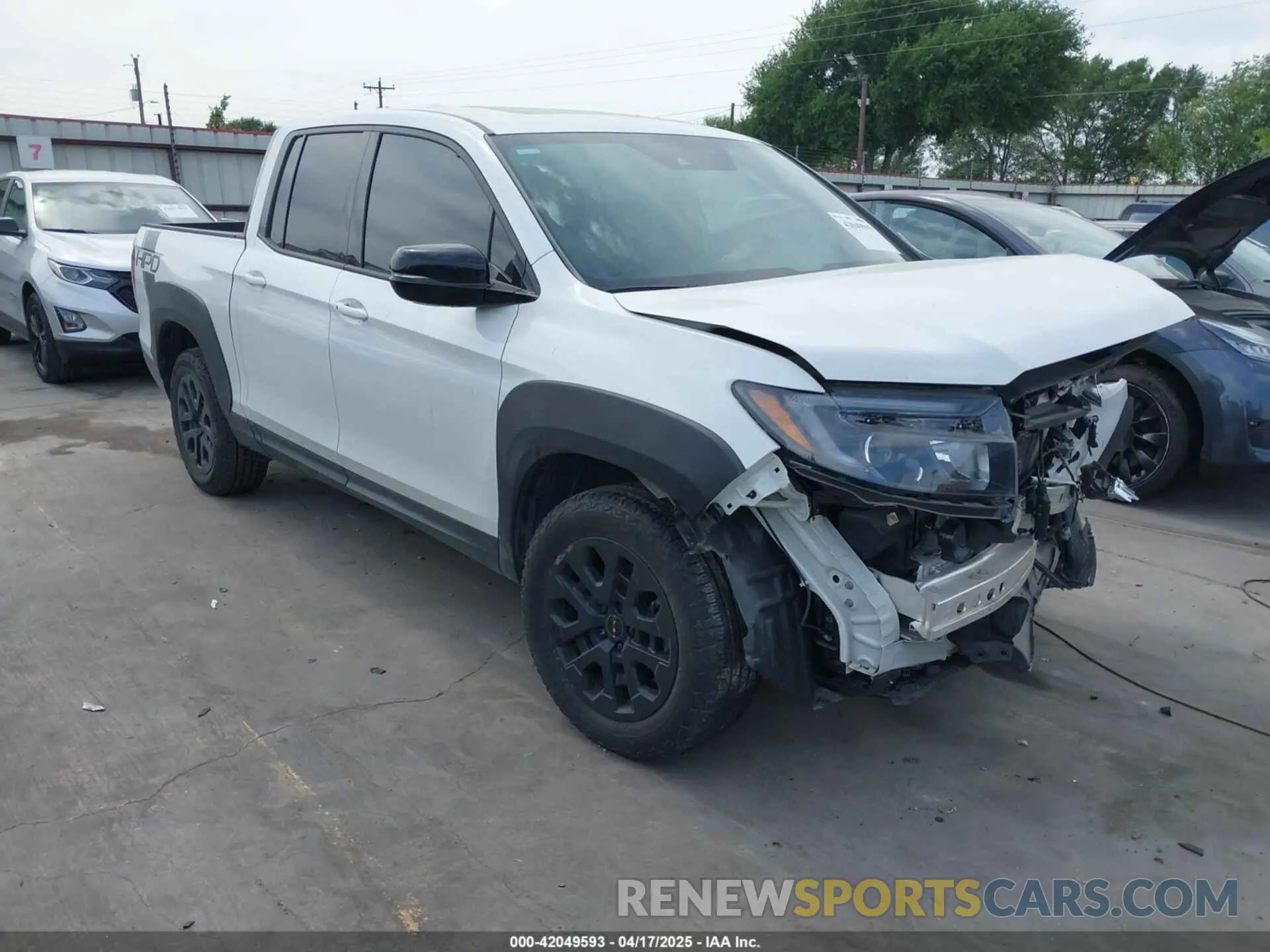 1 Photograph of a damaged car 5FPYK3F84PB011792 HONDA RIDGELINE 2023