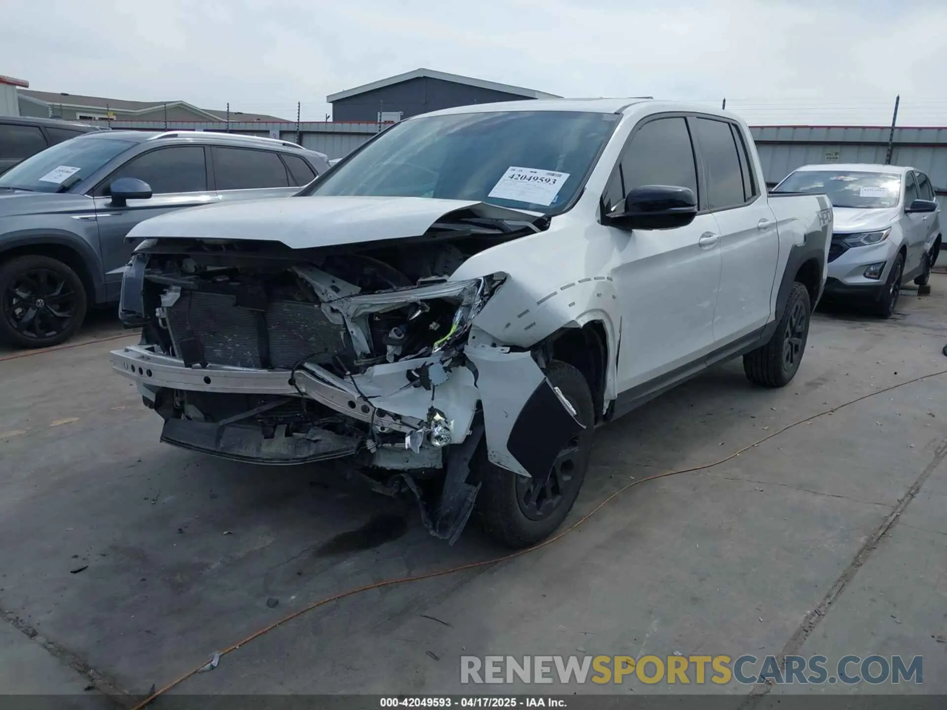 2 Photograph of a damaged car 5FPYK3F84PB011792 HONDA RIDGELINE 2023