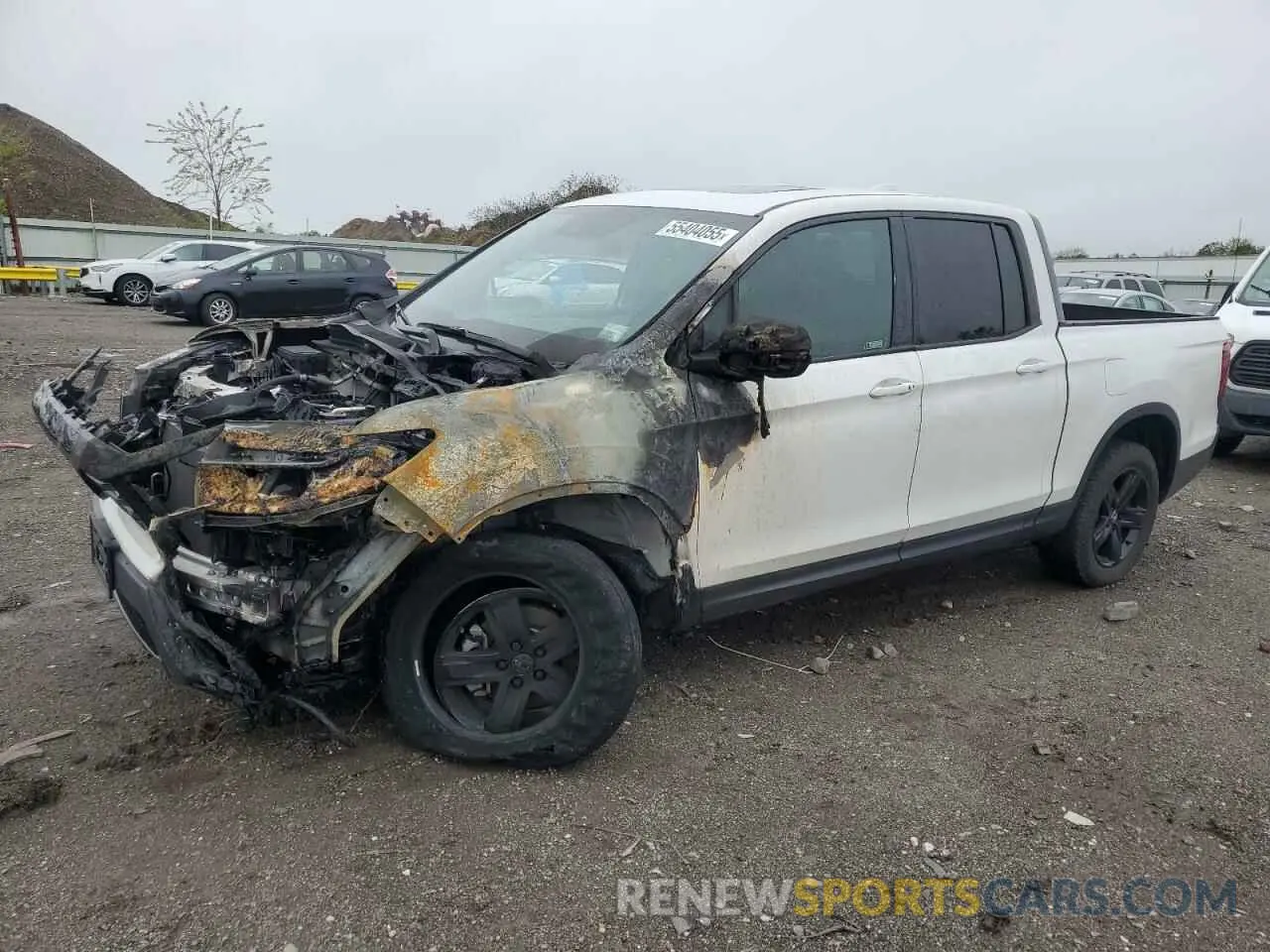 1 Photograph of a damaged car 5FPYK3F85PB048074 HONDA RIDGELINE 2023