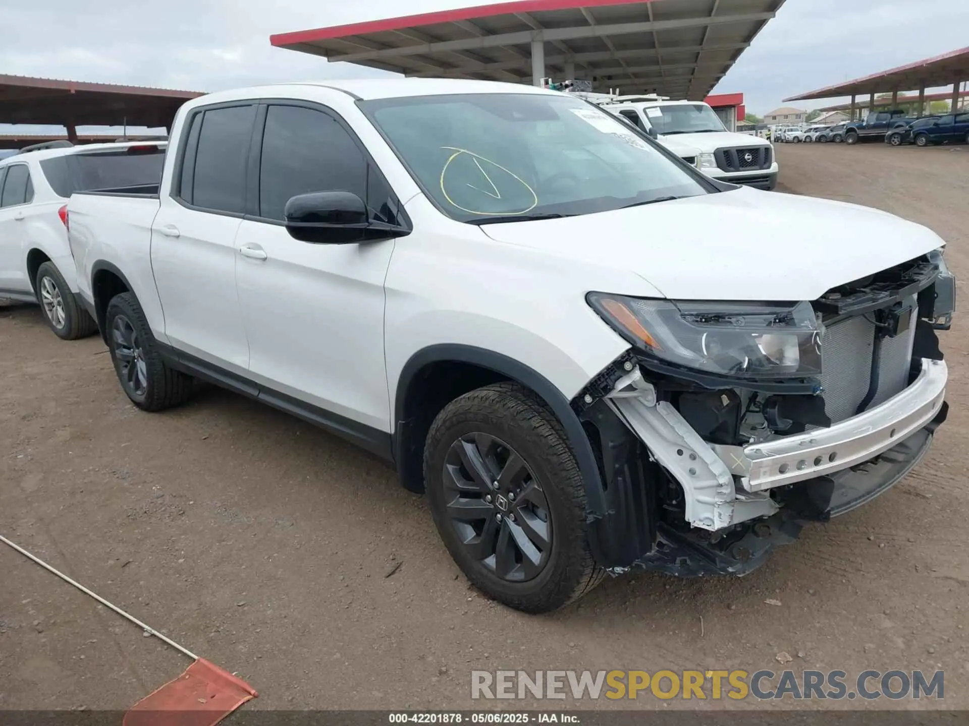 1 Photograph of a damaged car 5FPYK3F11RB014302 HONDA RIDGELINE 2024