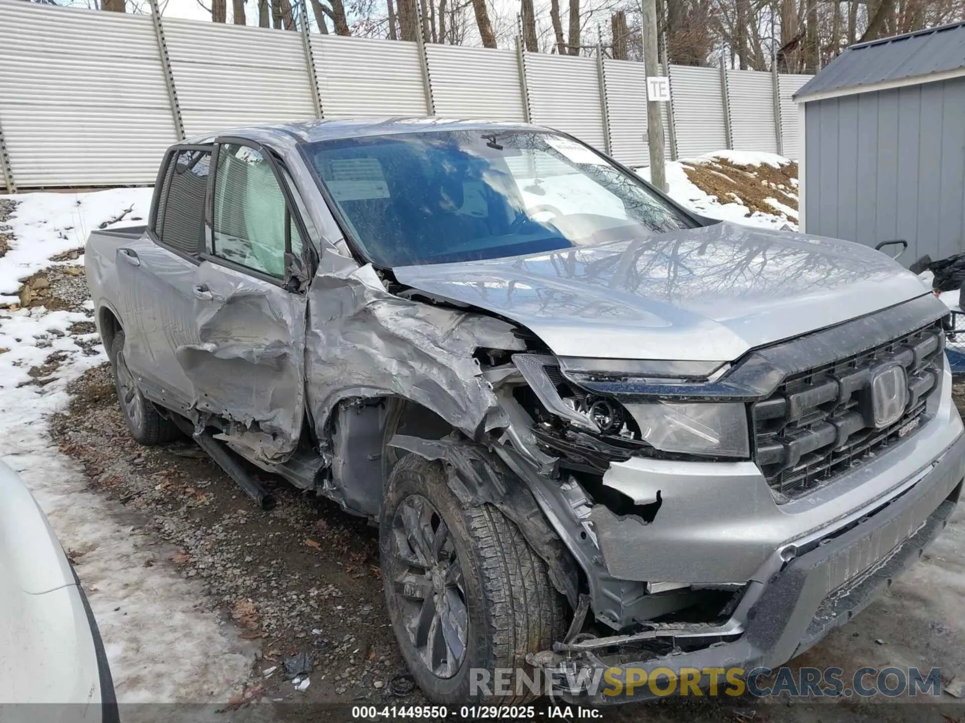 1 Photograph of a damaged car 5FPYK3F13RB018772 HONDA RIDGELINE 2024