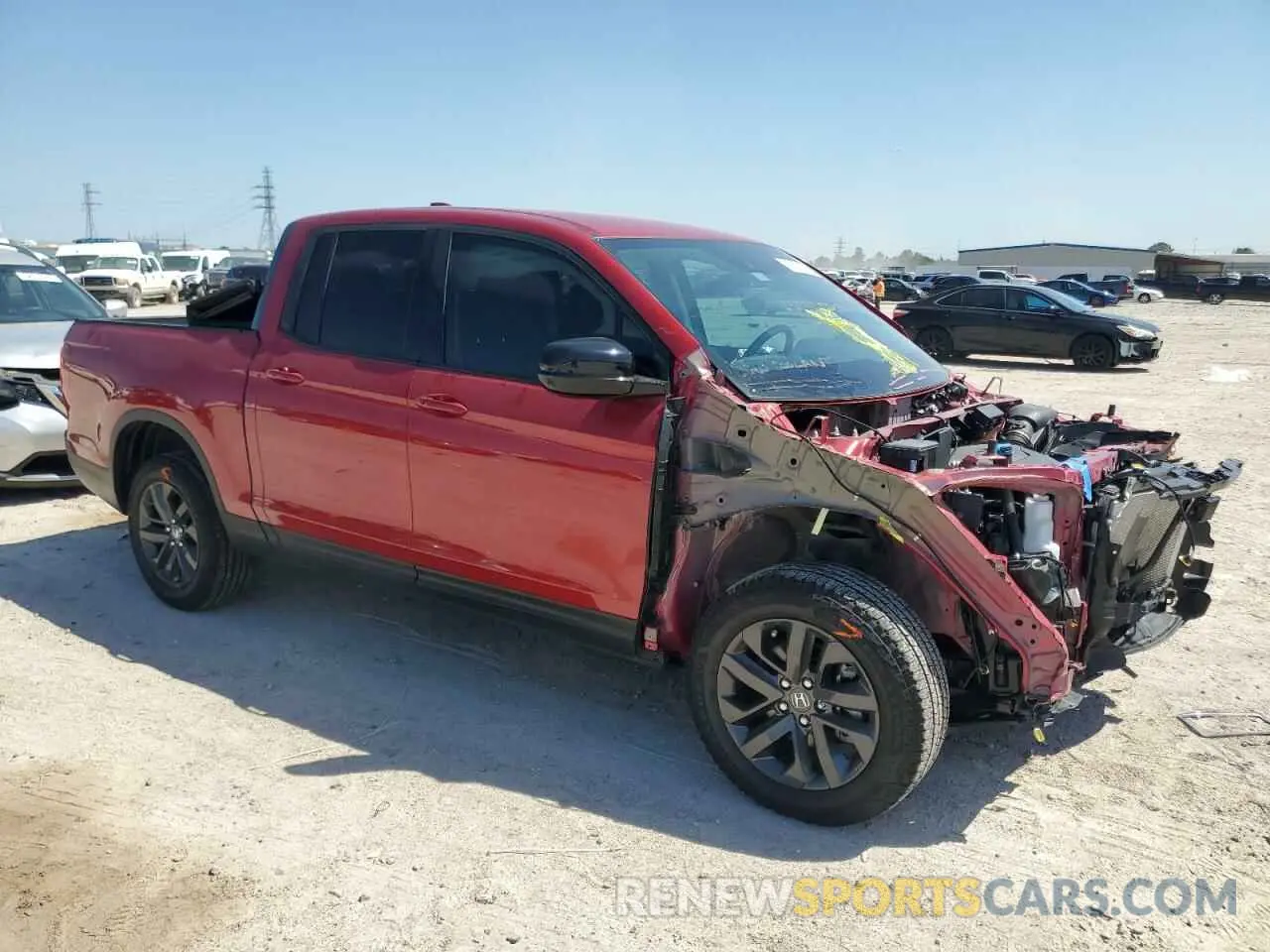 4 Photograph of a damaged car 5FPYK3F16RB013811 HONDA RIDGELINE 2024