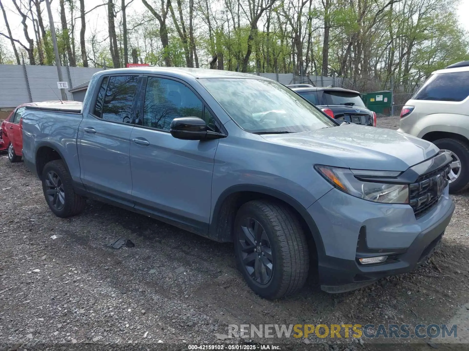 1 Photograph of a damaged car 5FPYK3F18RB009341 HONDA RIDGELINE 2024