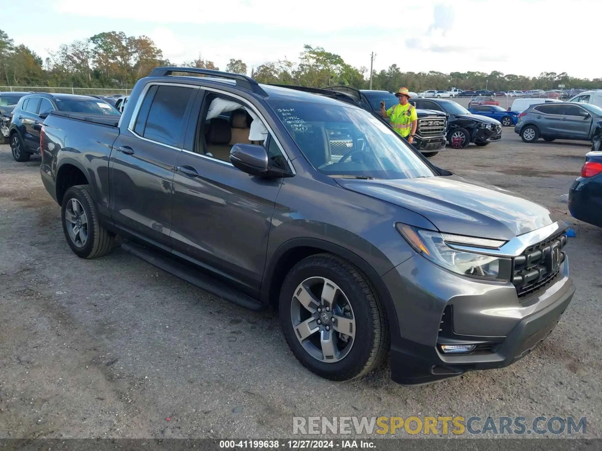 1 Photograph of a damaged car 5FPYK3F51RB027232 HONDA RIDGELINE 2024