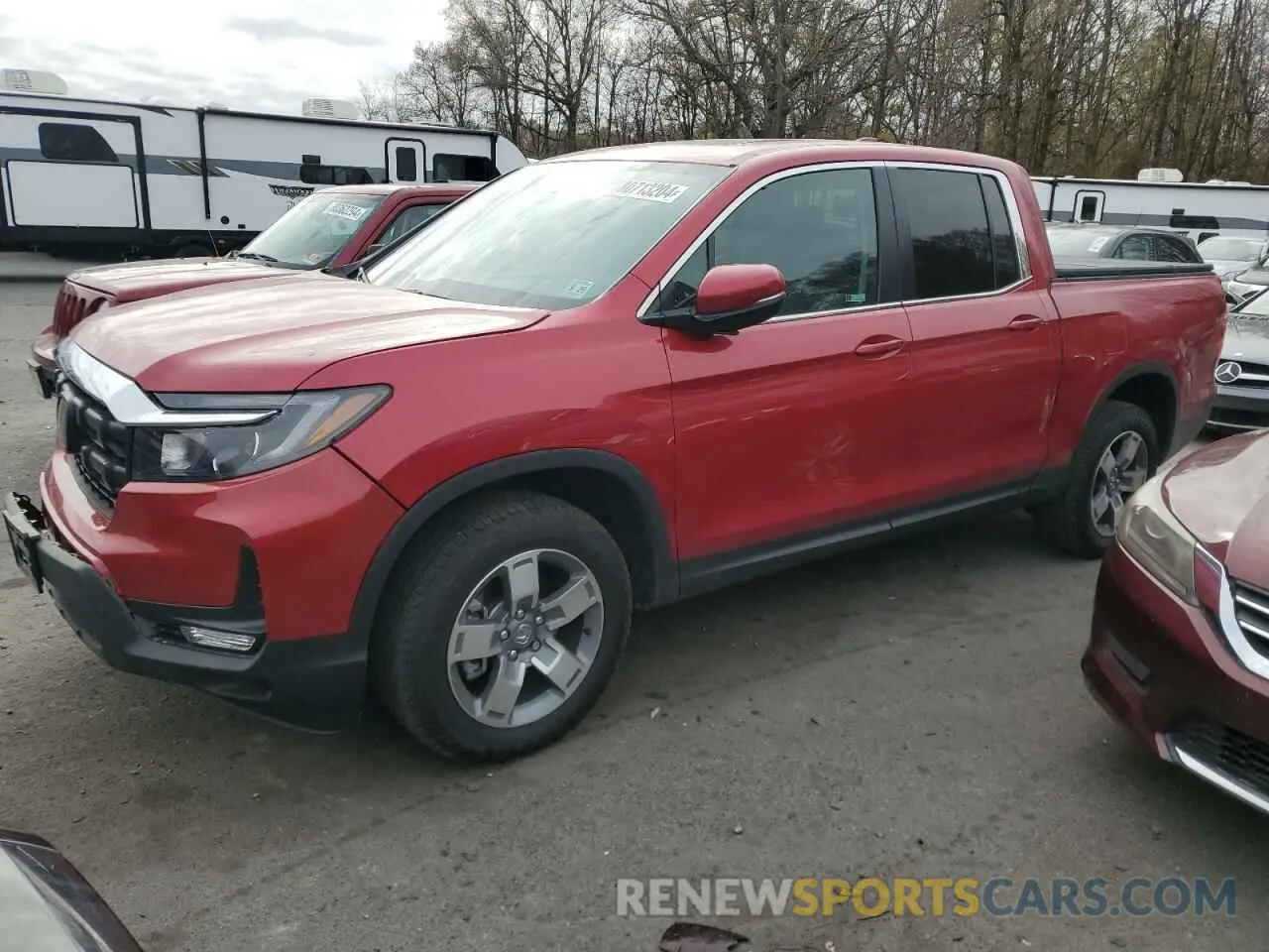 1 Photograph of a damaged car 5FPYK3F59RB014678 HONDA RIDGELINE 2024