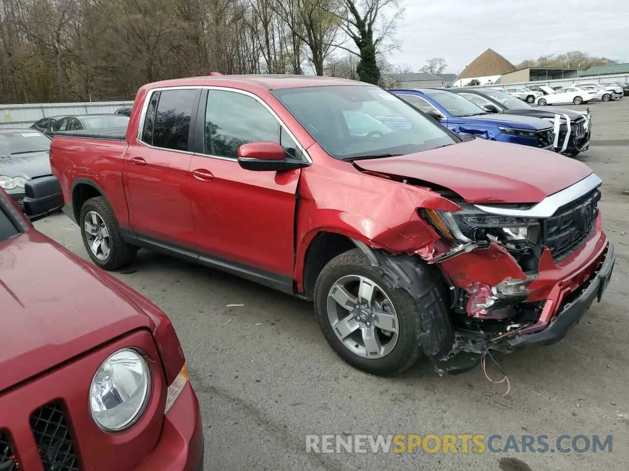 4 Photograph of a damaged car 5FPYK3F59RB014678 HONDA RIDGELINE 2024