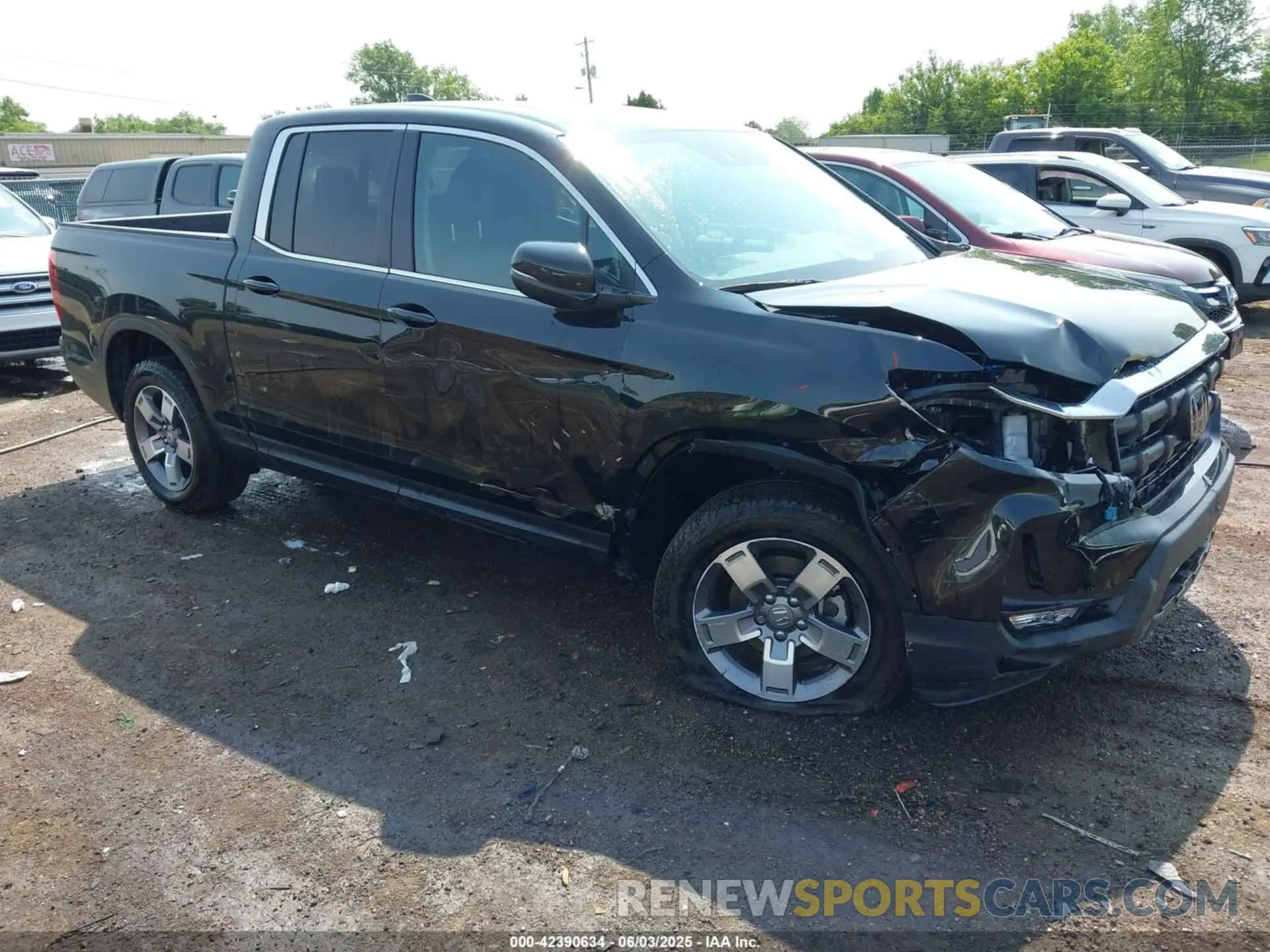 1 Photograph of a damaged car 5FPYK3F5XRB004113 HONDA RIDGELINE 2024