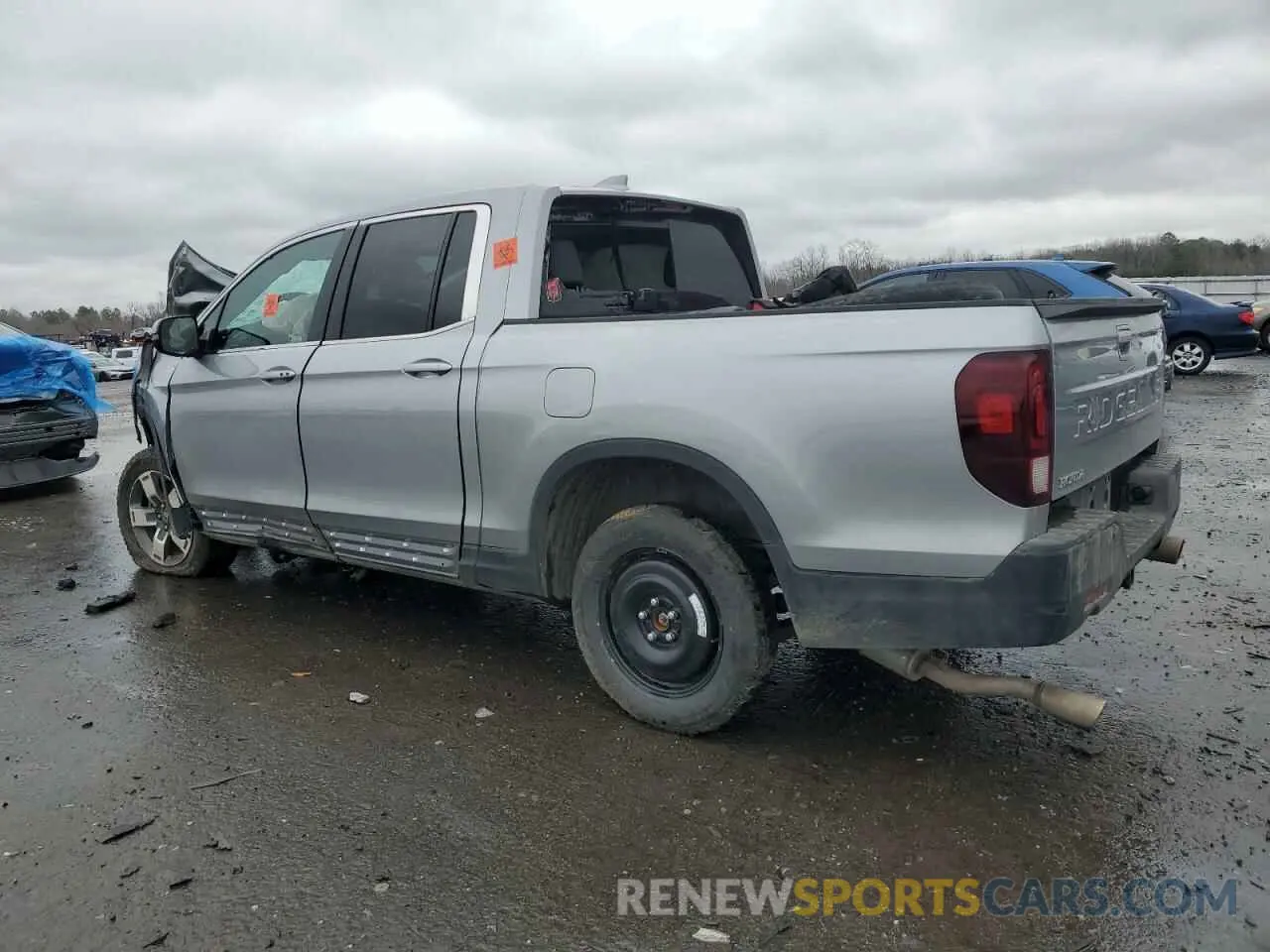 2 Photograph of a damaged car 5FPYK3F5XRB019422 HONDA RIDGELINE 2024