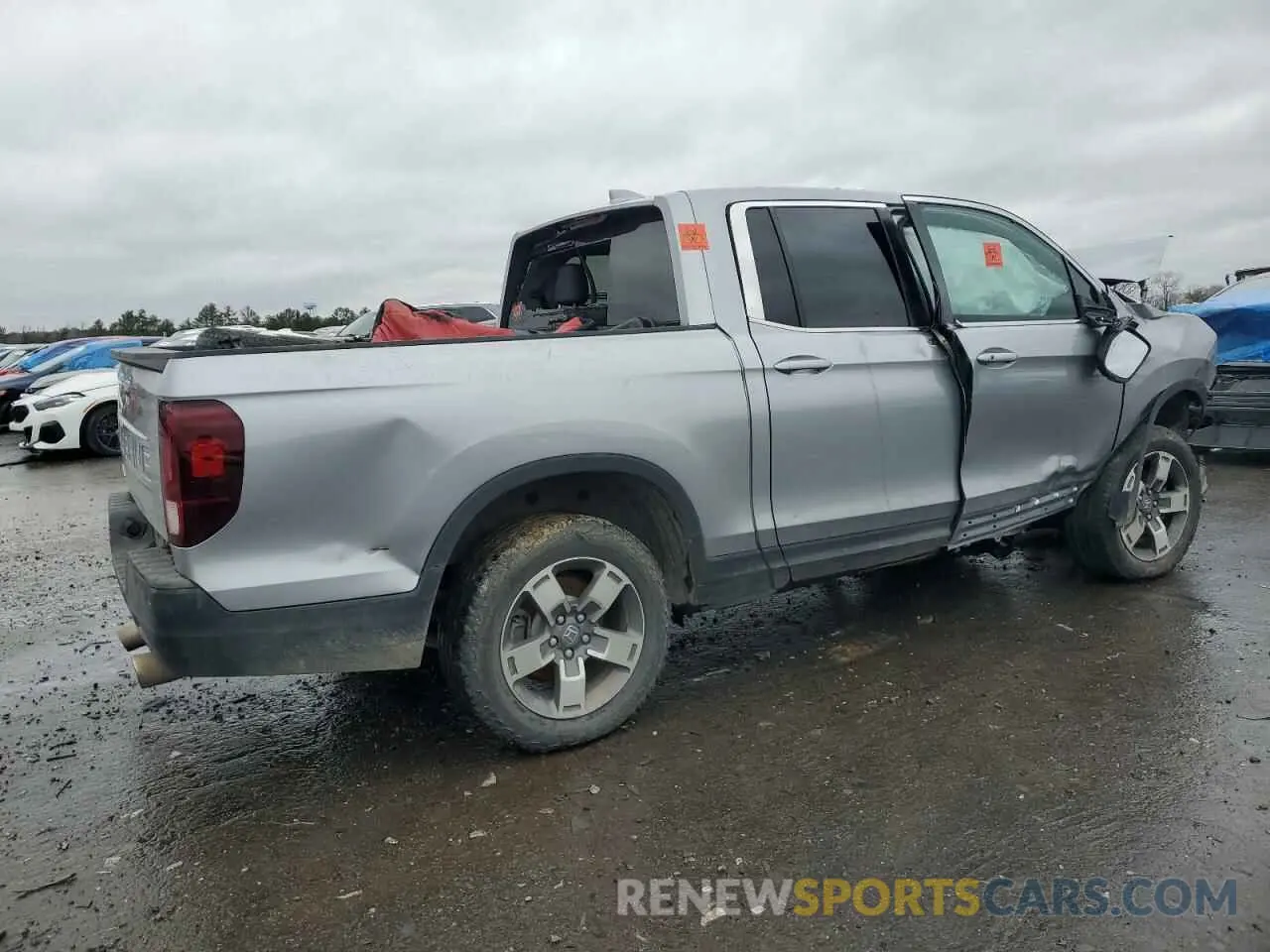 3 Photograph of a damaged car 5FPYK3F5XRB019422 HONDA RIDGELINE 2024