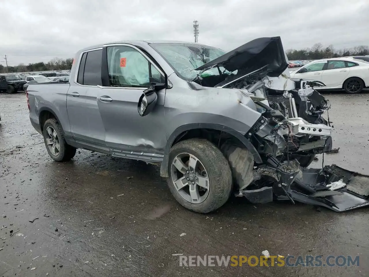4 Photograph of a damaged car 5FPYK3F5XRB019422 HONDA RIDGELINE 2024