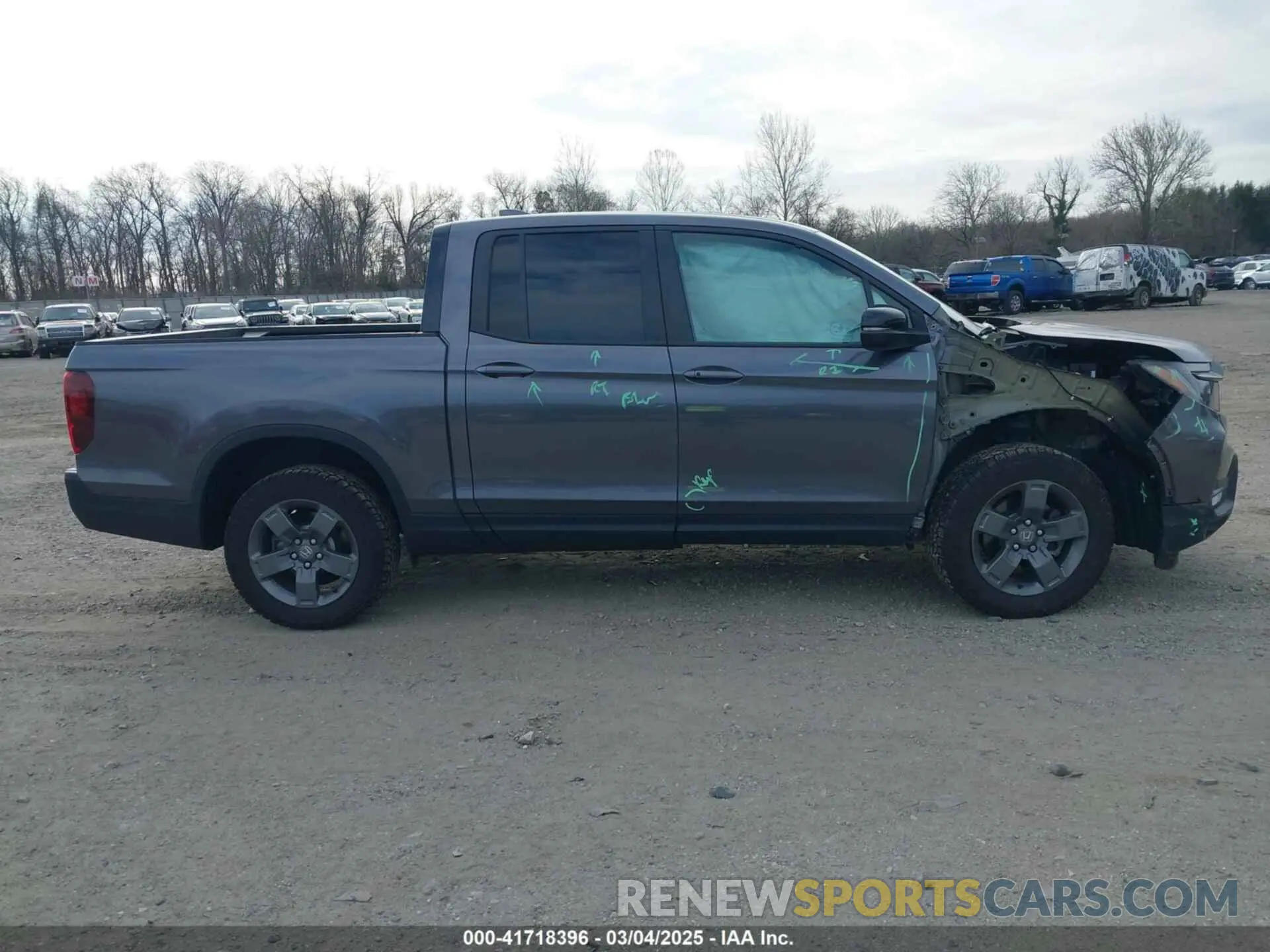 13 Photograph of a damaged car 5FPYK3F62RB021674 HONDA RIDGELINE 2024