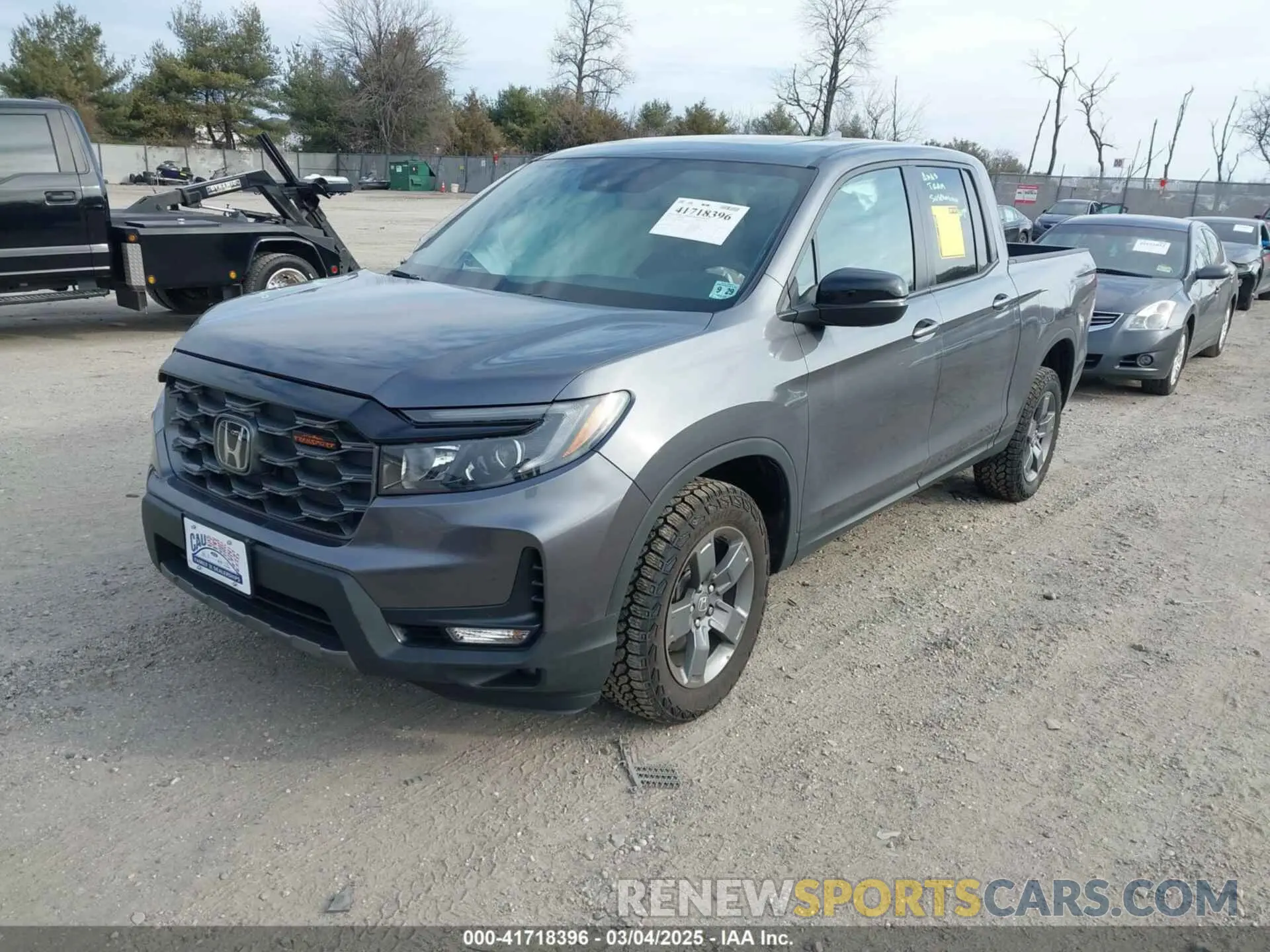 2 Photograph of a damaged car 5FPYK3F62RB021674 HONDA RIDGELINE 2024