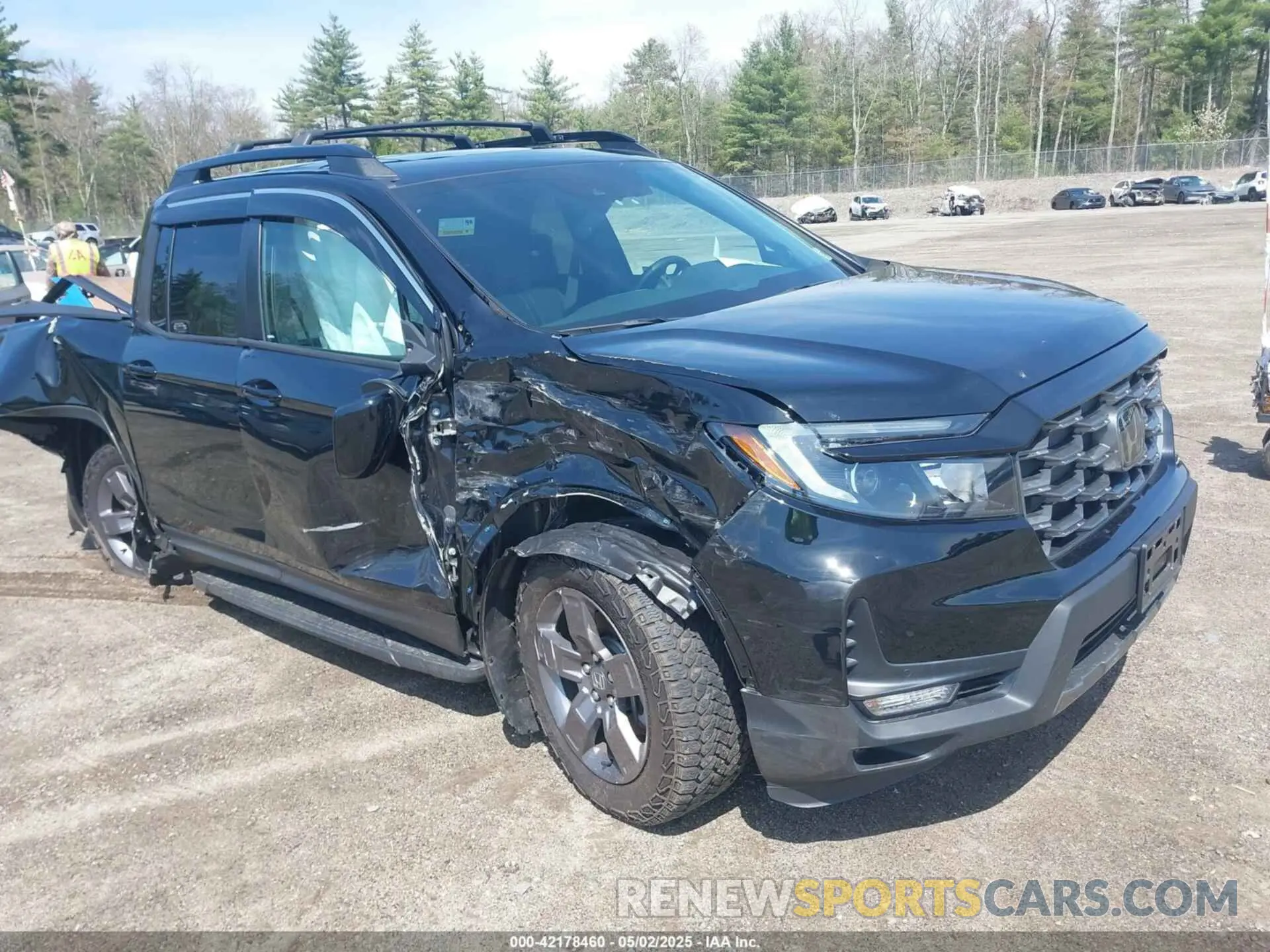1 Photograph of a damaged car 5FPYK3F67RB004546 HONDA RIDGELINE 2024