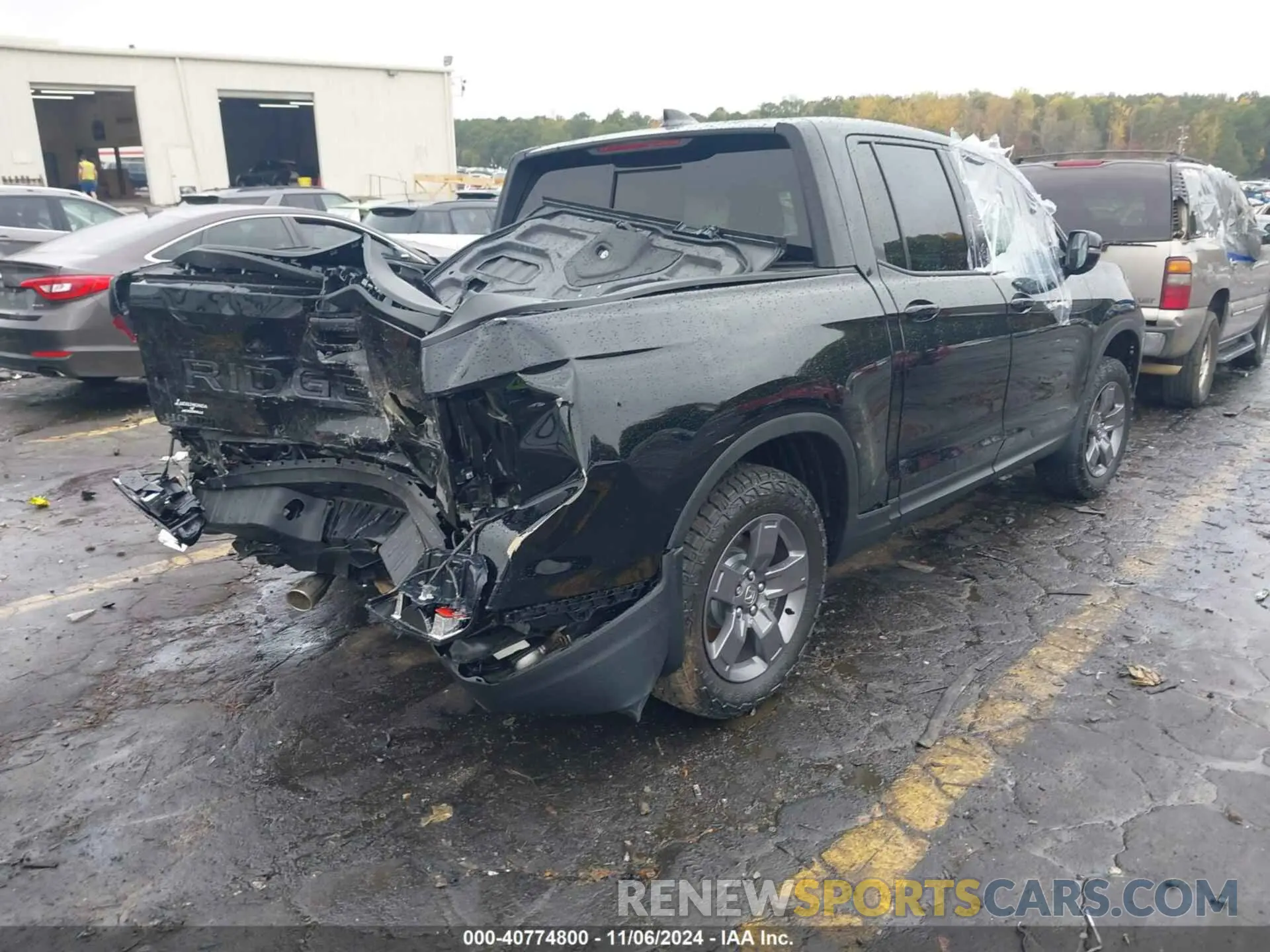 4 Photograph of a damaged car 5FPYK3F68RB020061 HONDA RIDGELINE 2024