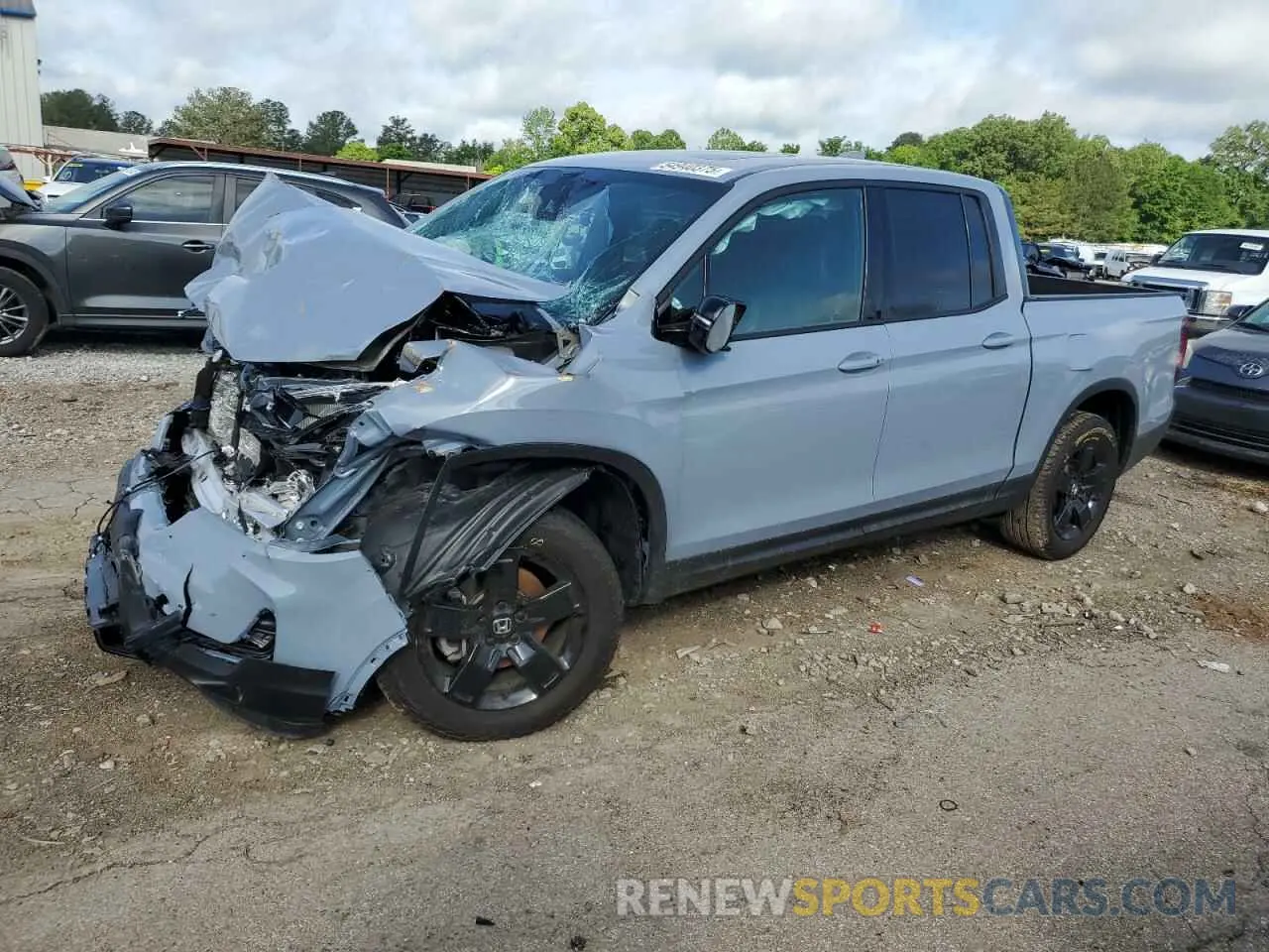 1 Photograph of a damaged car 5FPYK3F8XRB029300 HONDA RIDGELINE 2024