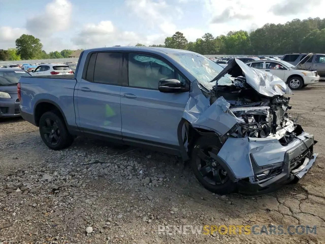 4 Photograph of a damaged car 5FPYK3F8XRB029300 HONDA RIDGELINE 2024