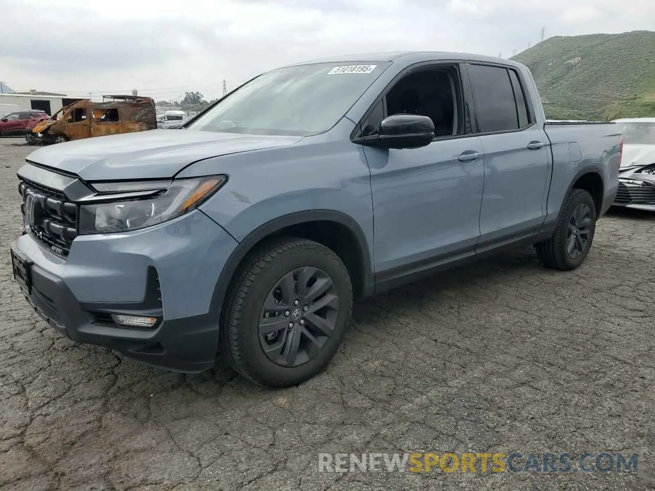 1 Photograph of a damaged car 5FPYK3F12SB012144 HONDA RIDGELINE 2025