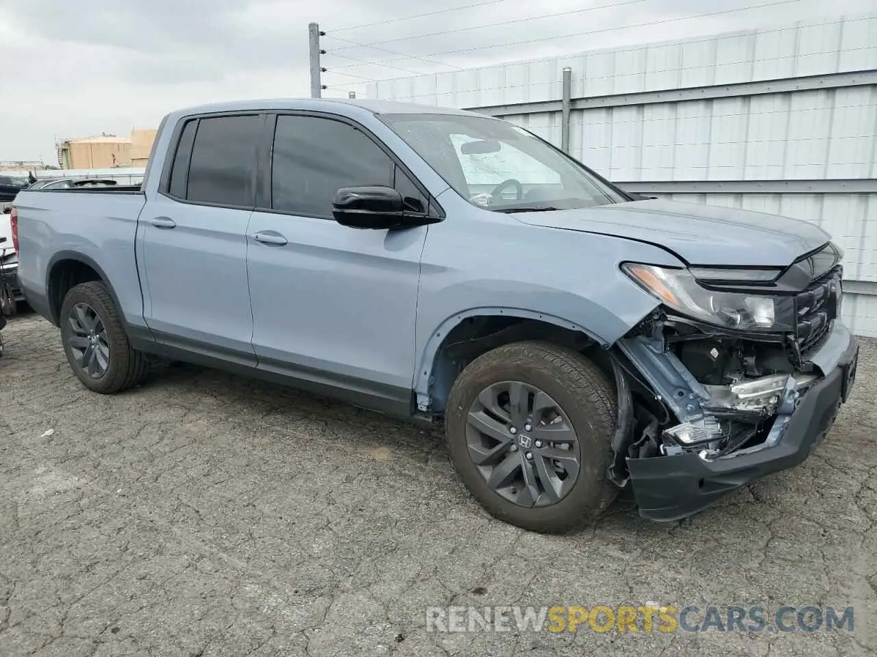 4 Photograph of a damaged car 5FPYK3F12SB012144 HONDA RIDGELINE 2025