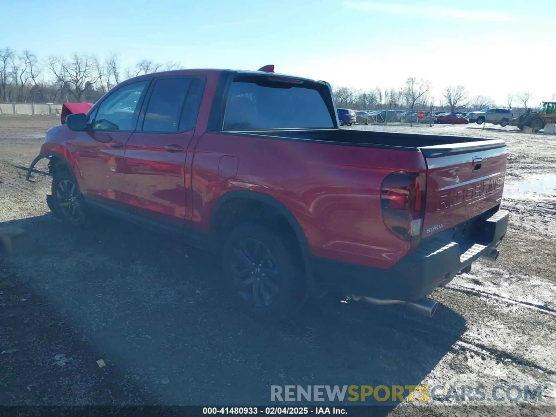 3 Photograph of a damaged car 5FPYK3F13SB007230 HONDA RIDGELINE 2025