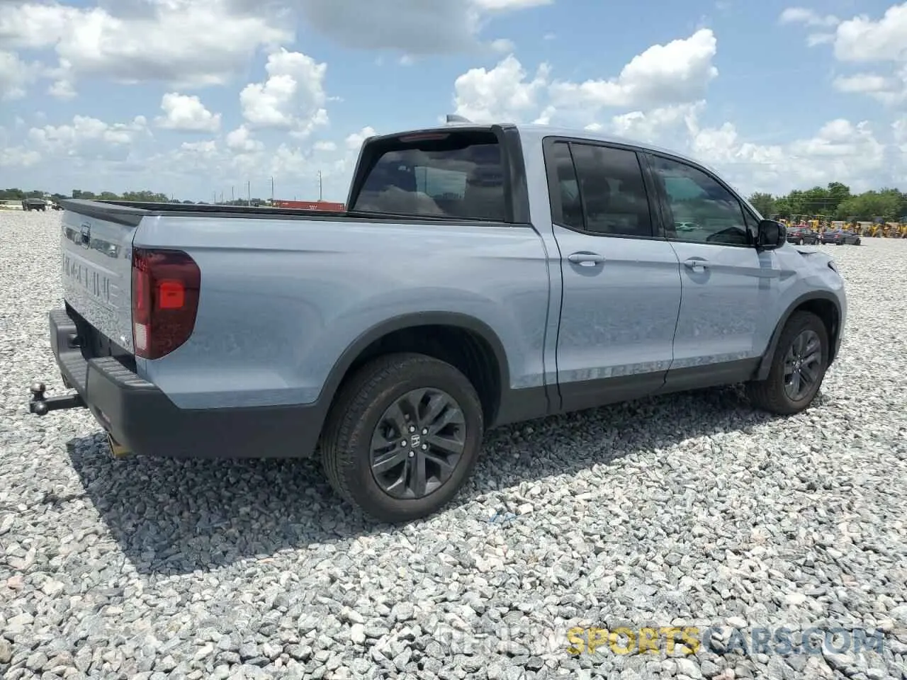 3 Photograph of a damaged car 5FPYK3F16SB000658 HONDA RIDGELINE 2025