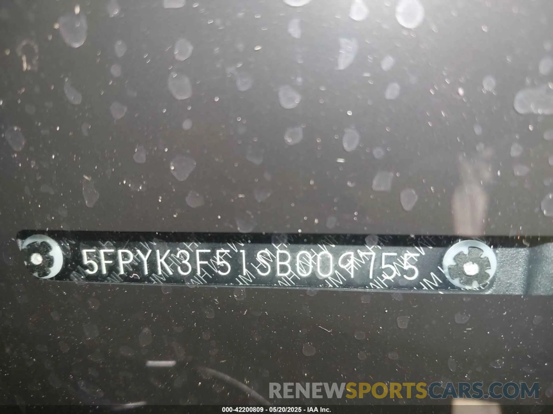 18 Photograph of a damaged car 5FPYK3F51SB009755 HONDA RIDGELINE 2025