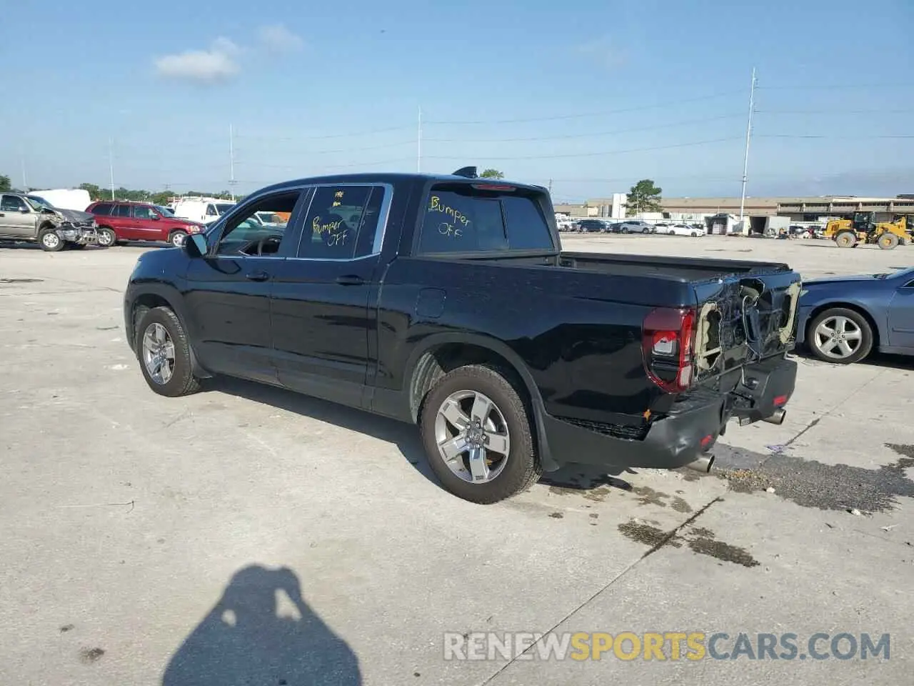 2 Photograph of a damaged car 5FPYK3F53SB012415 HONDA RIDGELINE 2025