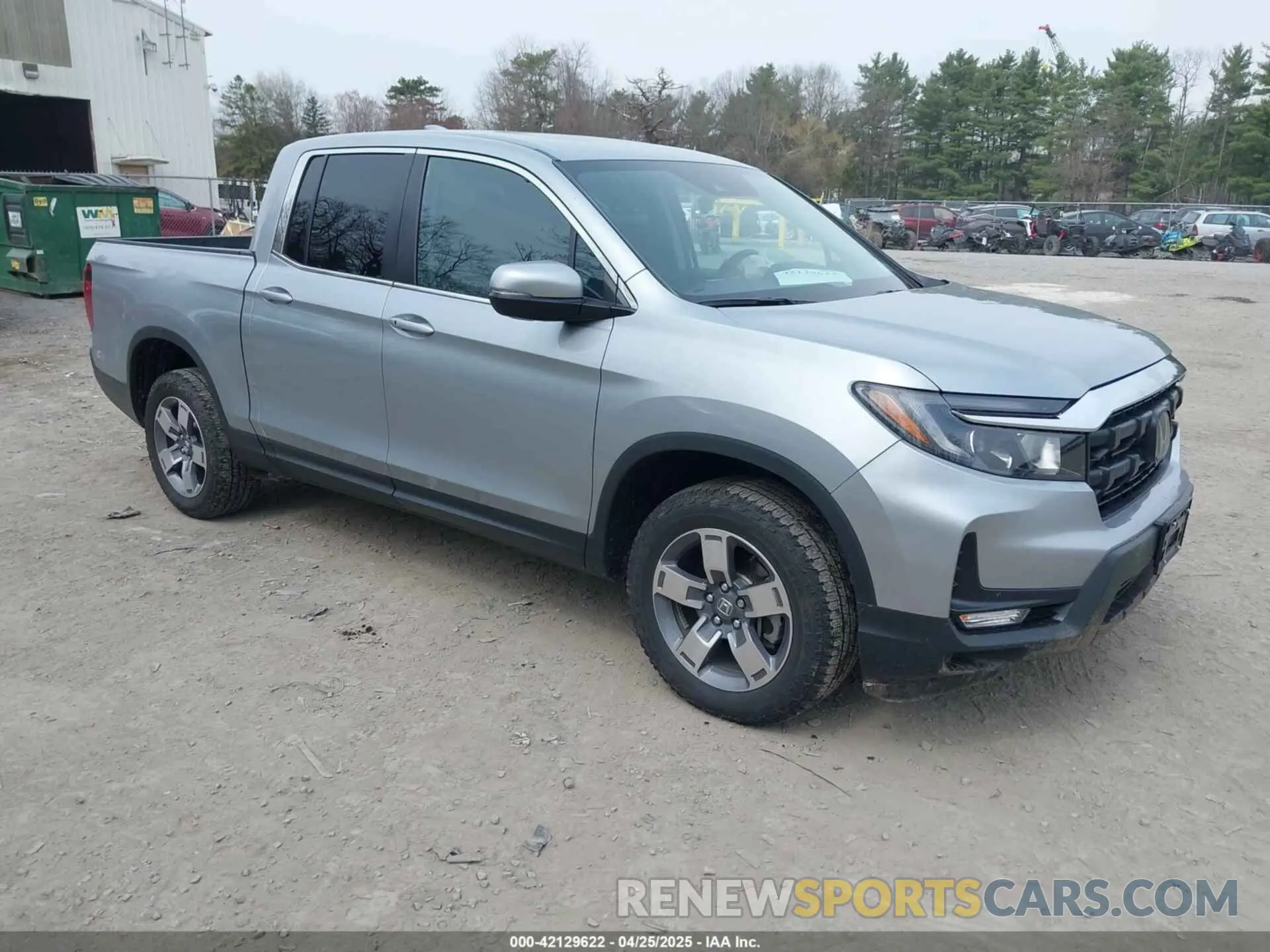 1 Photograph of a damaged car 5FPYK3F57SB001983 HONDA RIDGELINE 2025