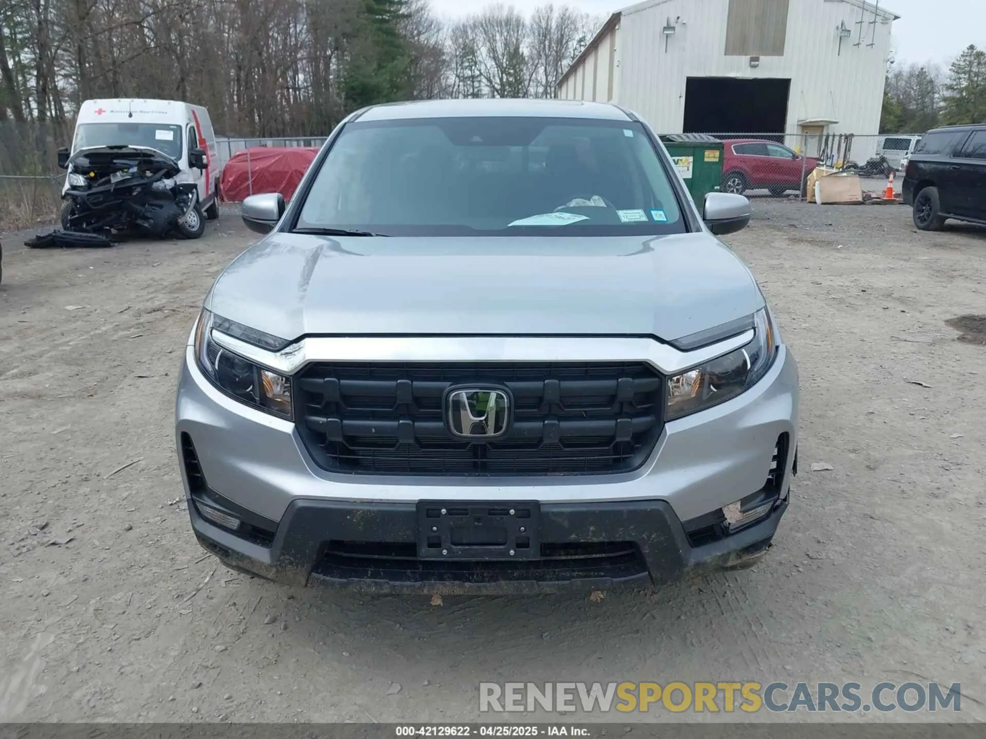 12 Photograph of a damaged car 5FPYK3F57SB001983 HONDA RIDGELINE 2025