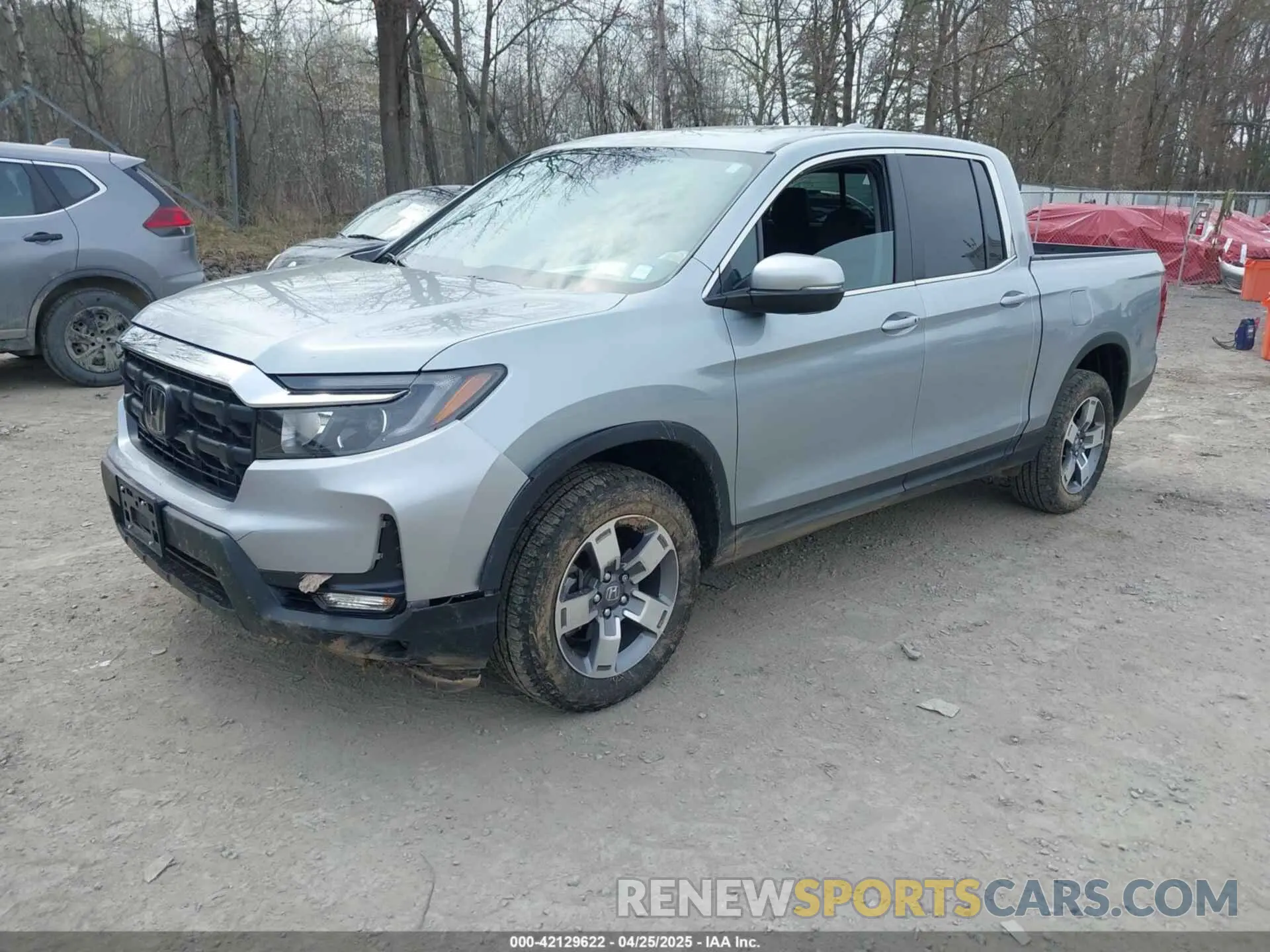2 Photograph of a damaged car 5FPYK3F57SB001983 HONDA RIDGELINE 2025
