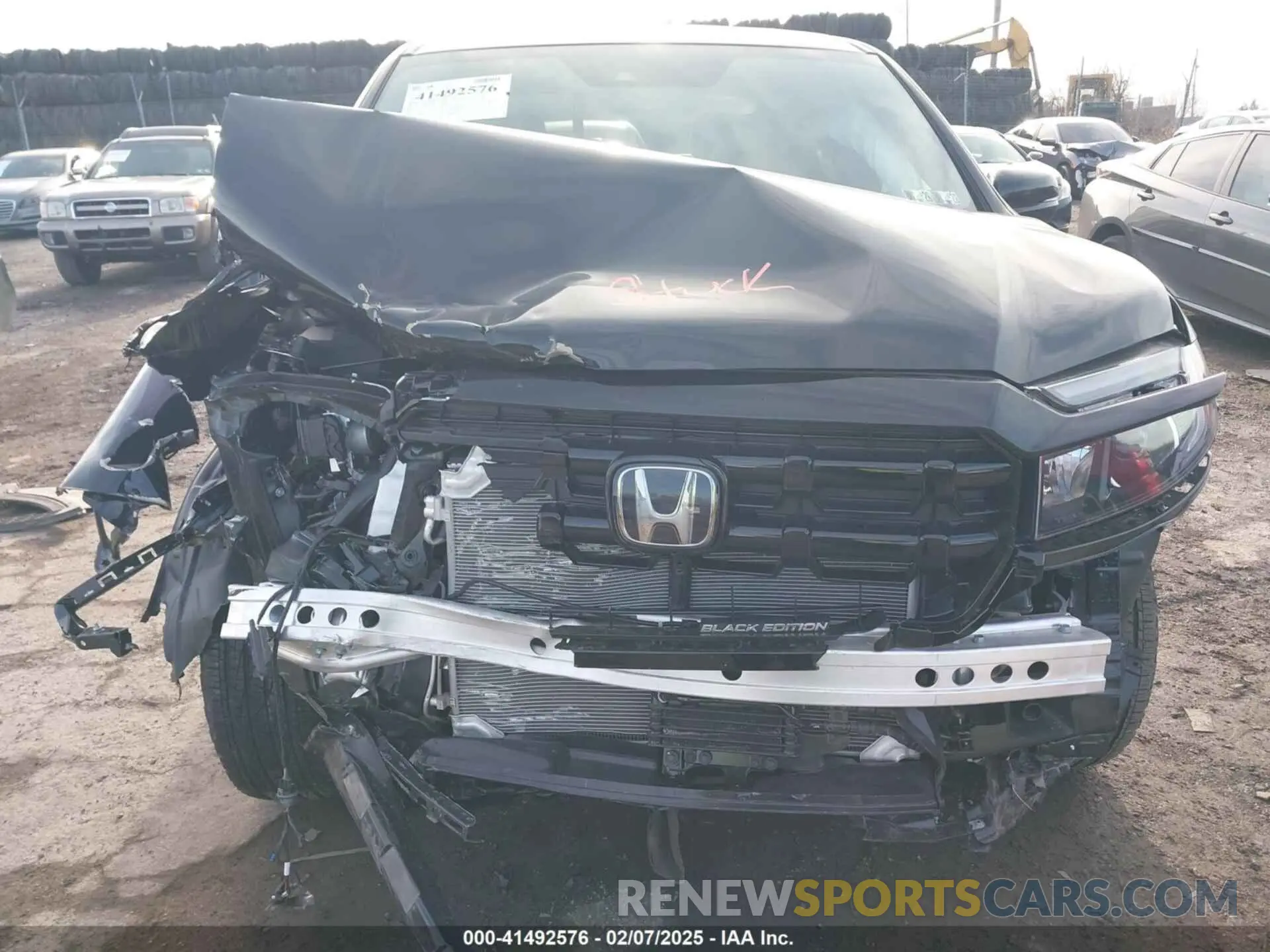 6 Photograph of a damaged car 5FPYK3F82SB007717 HONDA RIDGELINE 2025