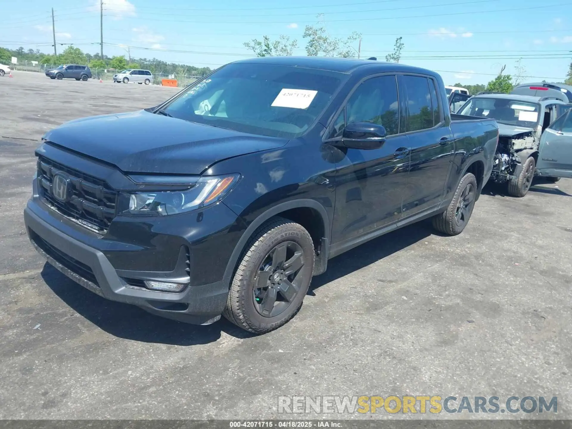2 Photograph of a damaged car 5FPYK3F85SB016492 HONDA RIDGELINE 2025