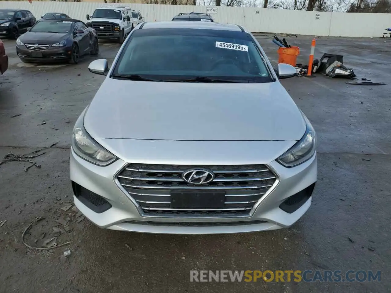 5 Photograph of a damaged car 3KPC24A30KE042444 HYUNDAI ACCENT 2019