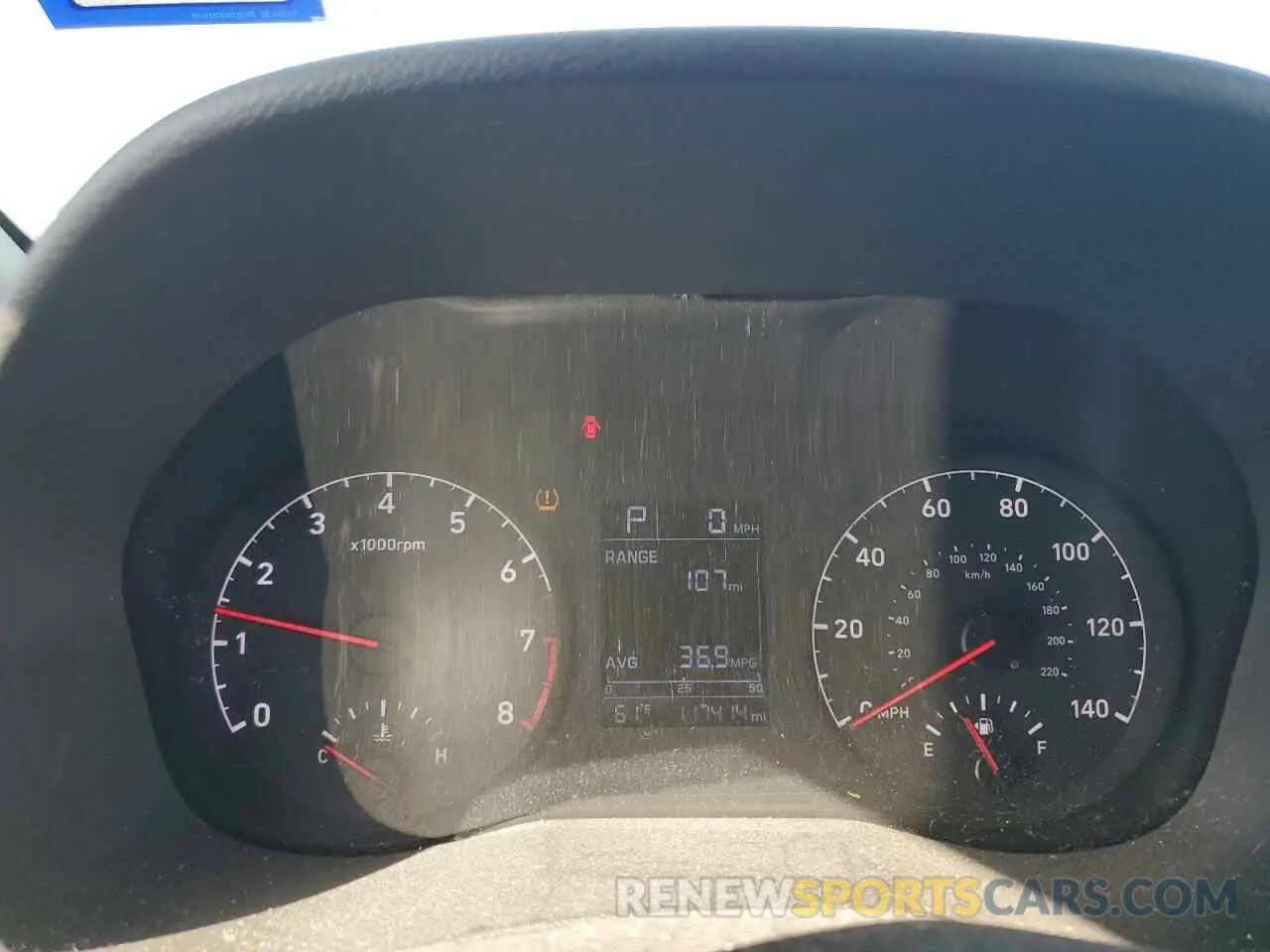 9 Photograph of a damaged car 3KPC24A30KE049894 HYUNDAI ACCENT 2019