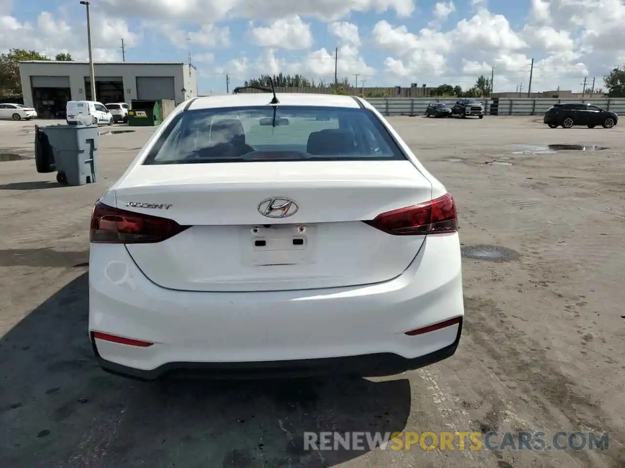 6 Photograph of a damaged car 3KPC24A30KE051919 HYUNDAI ACCENT 2019