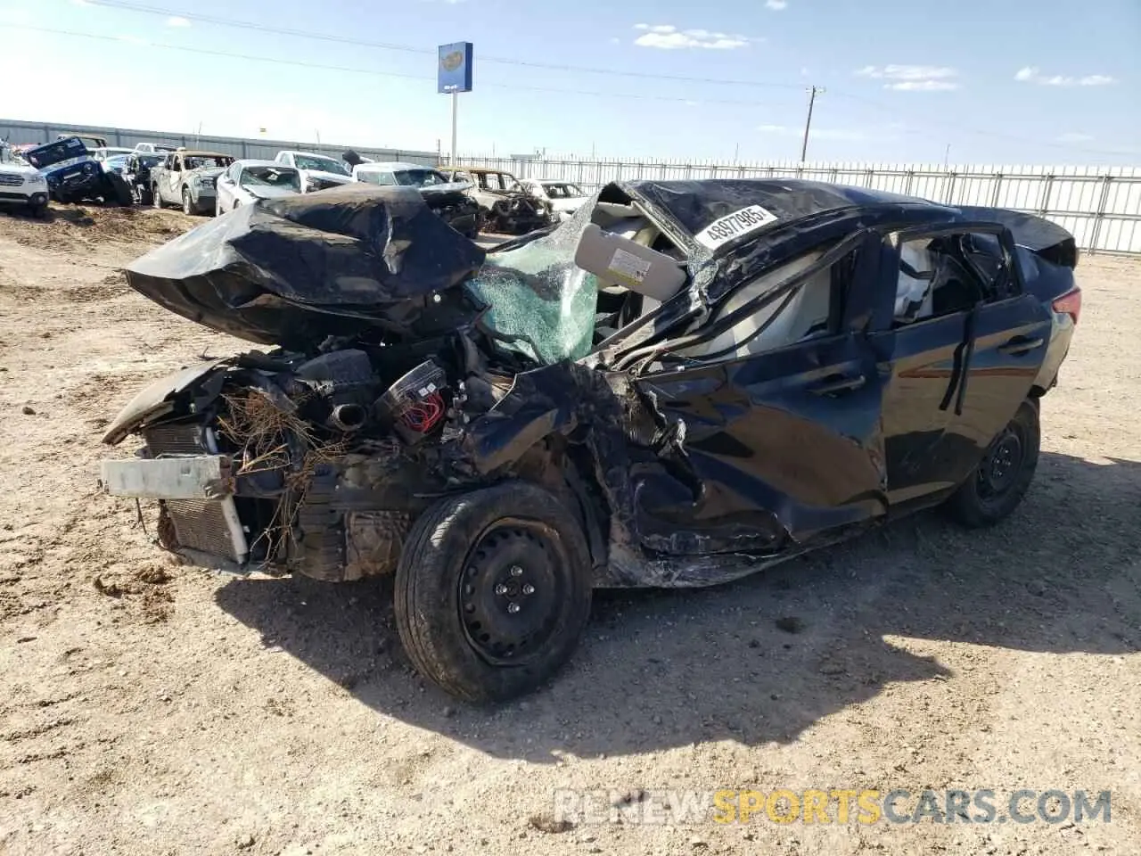 1 Photograph of a damaged car 3KPC24A30KE062953 HYUNDAI ACCENT 2019