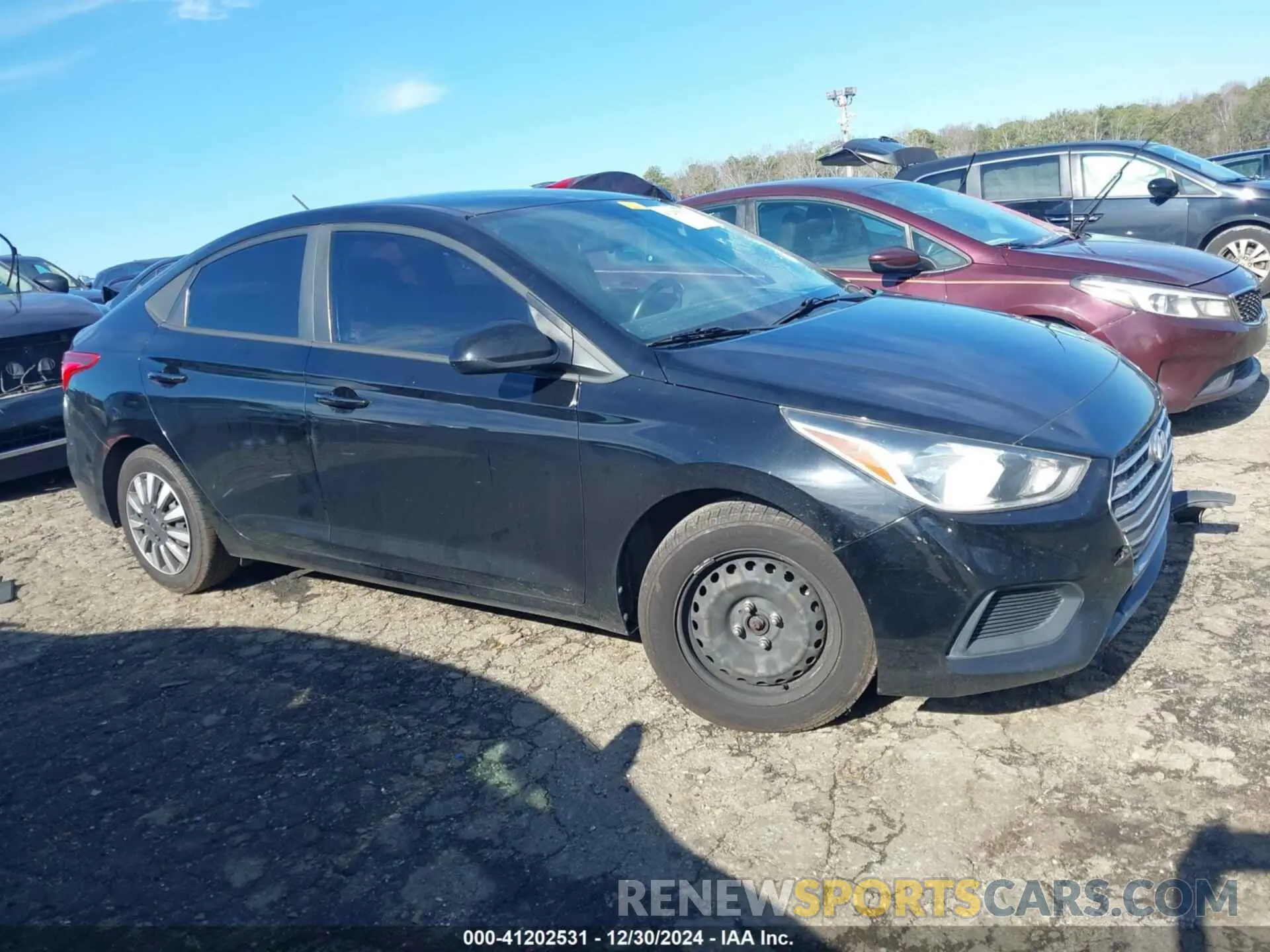 13 Photograph of a damaged car 3KPC24A30KE065061 HYUNDAI ACCENT 2019