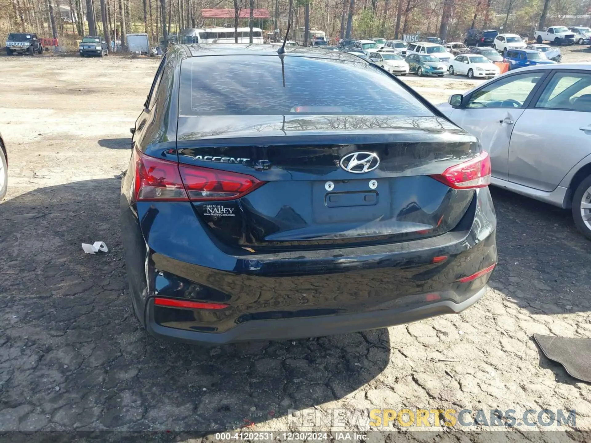 16 Photograph of a damaged car 3KPC24A30KE065061 HYUNDAI ACCENT 2019