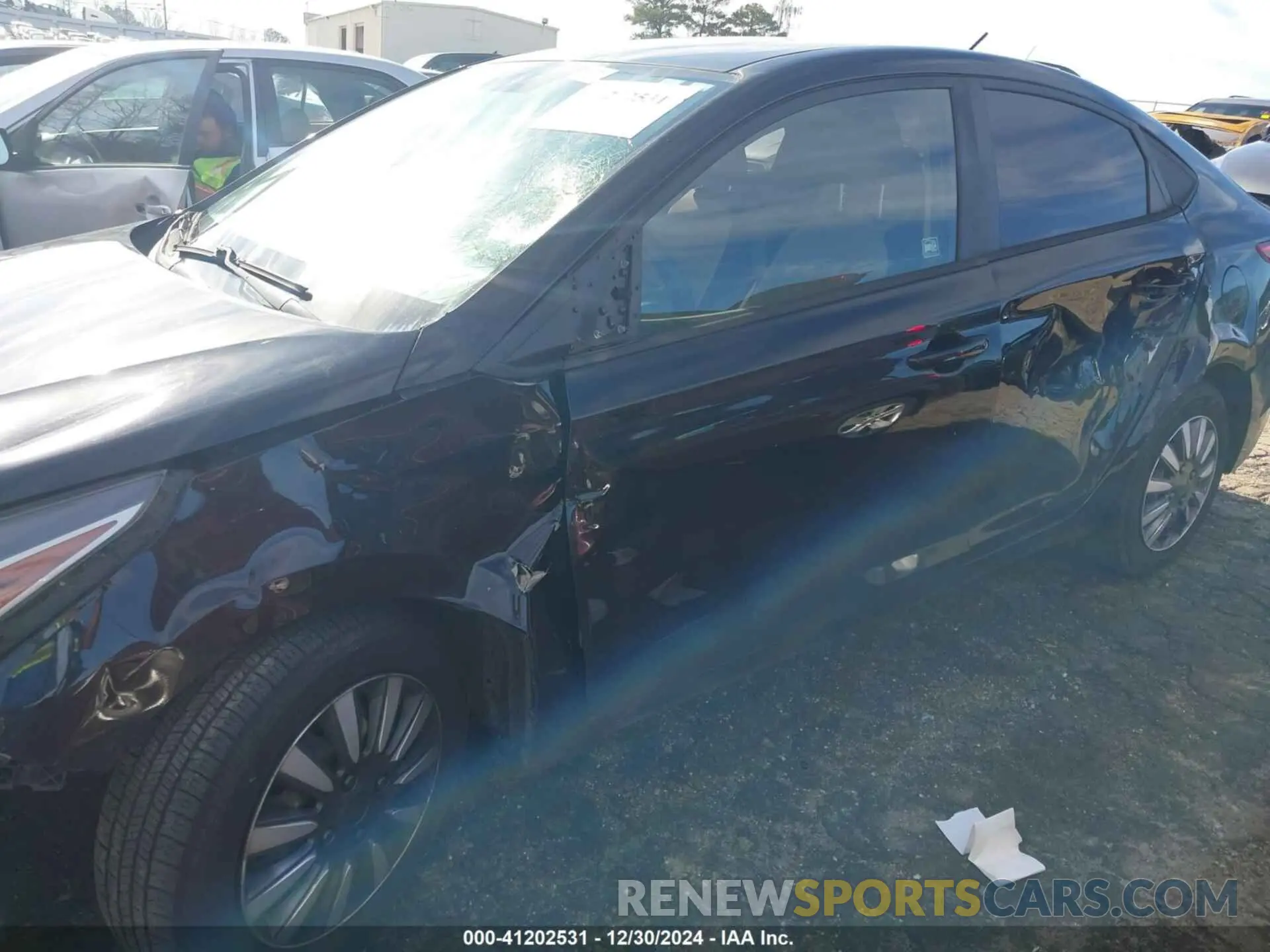 6 Photograph of a damaged car 3KPC24A30KE065061 HYUNDAI ACCENT 2019
